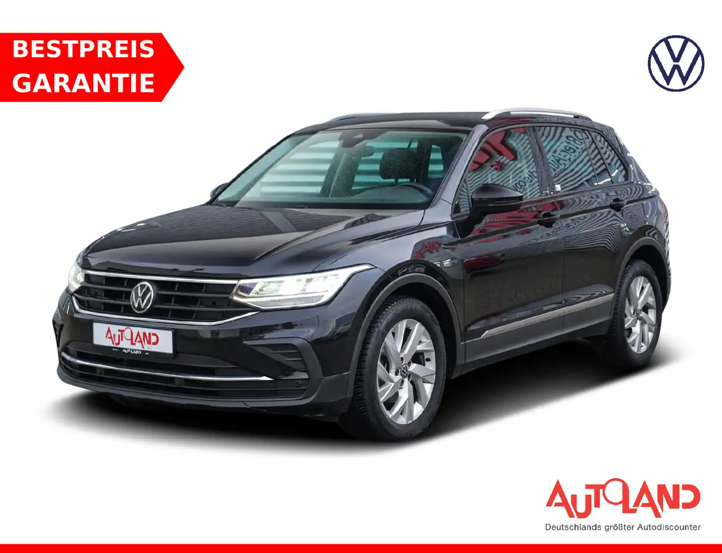 Volkswagen Tiguan 1.5 TSI Active LED ACC Navi Kamera DAB Schwarz - 1