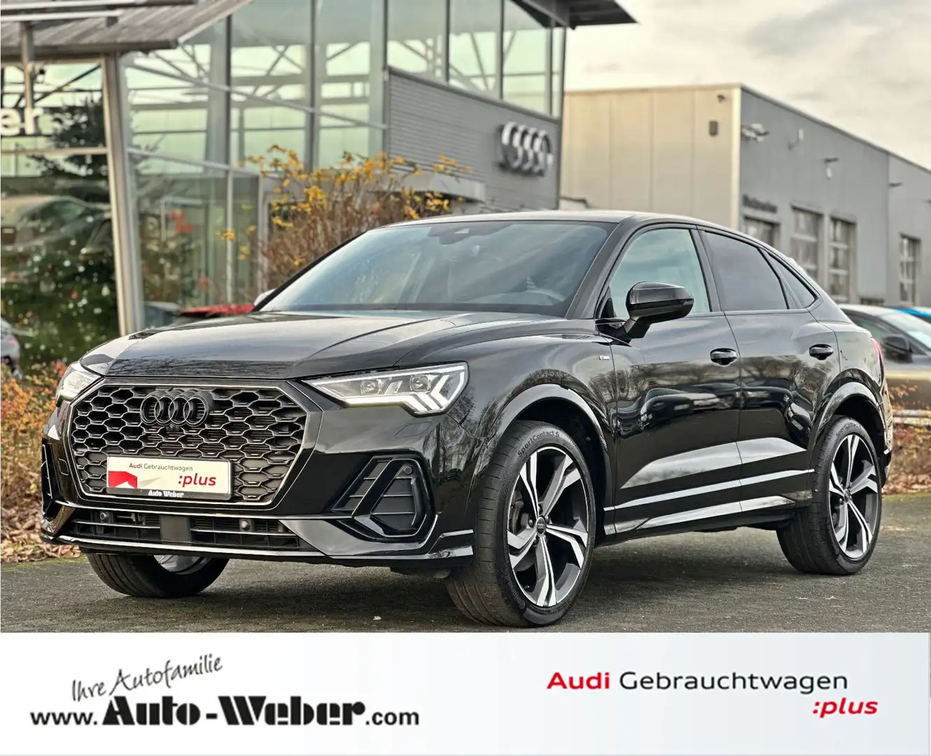 Audi Q3 Sportback 35TFSI S LINE PANO SONOS STANDHZ VC Schwarz - 1