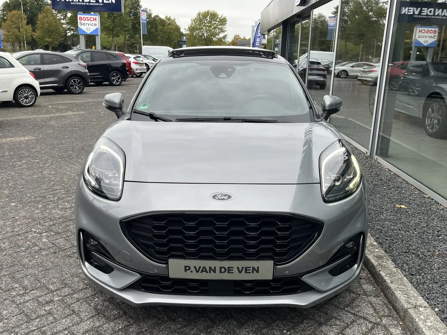 Ford Puma 1.0 EcoBoost Hybrid ST-Line X 125pk/92kW 6-bak | F Zilver - 2