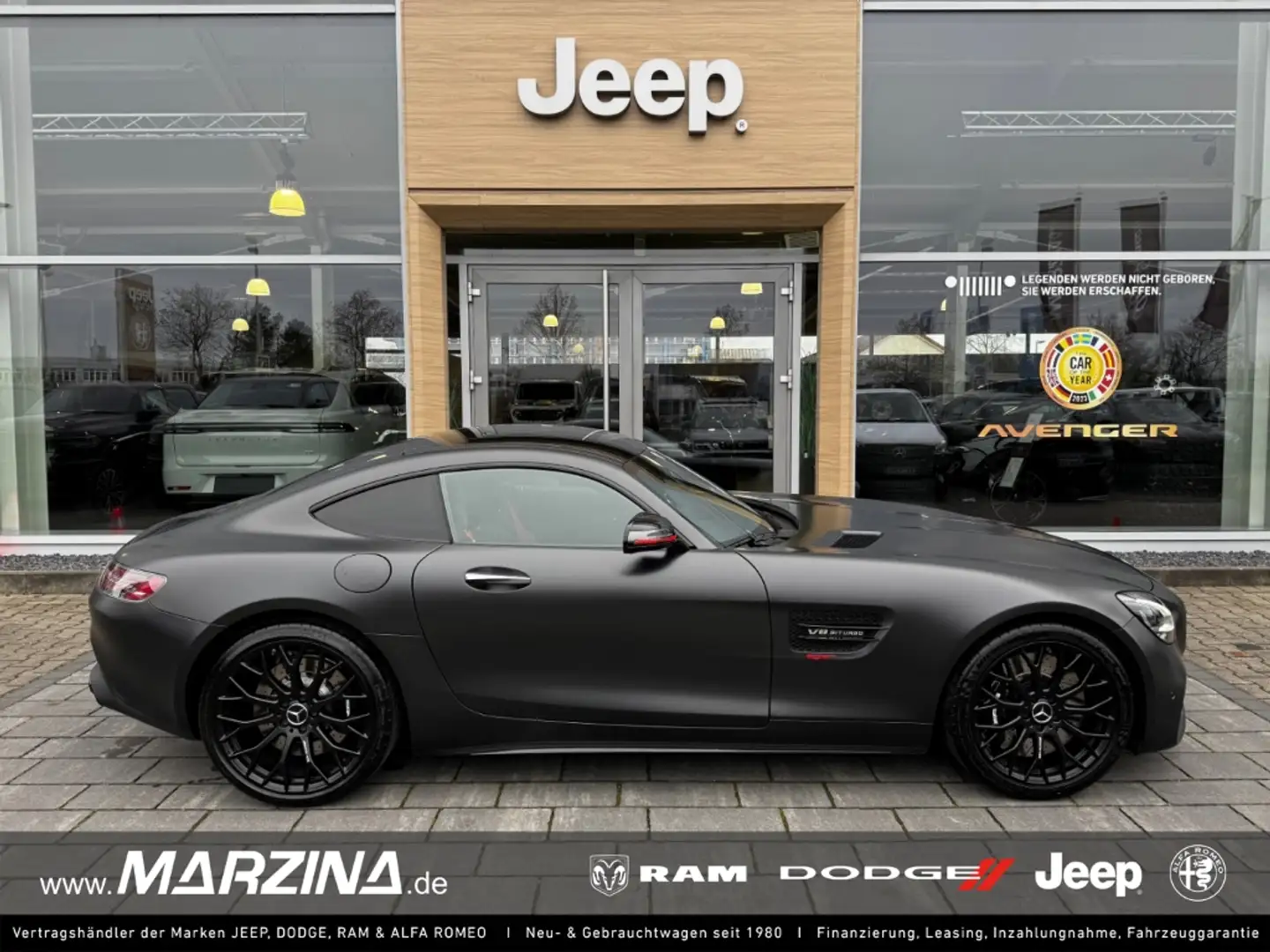 Mercedes-Benz AMG GT Coupe Night Edition Luftfederung AD Navi Leder Dig Grau - 1