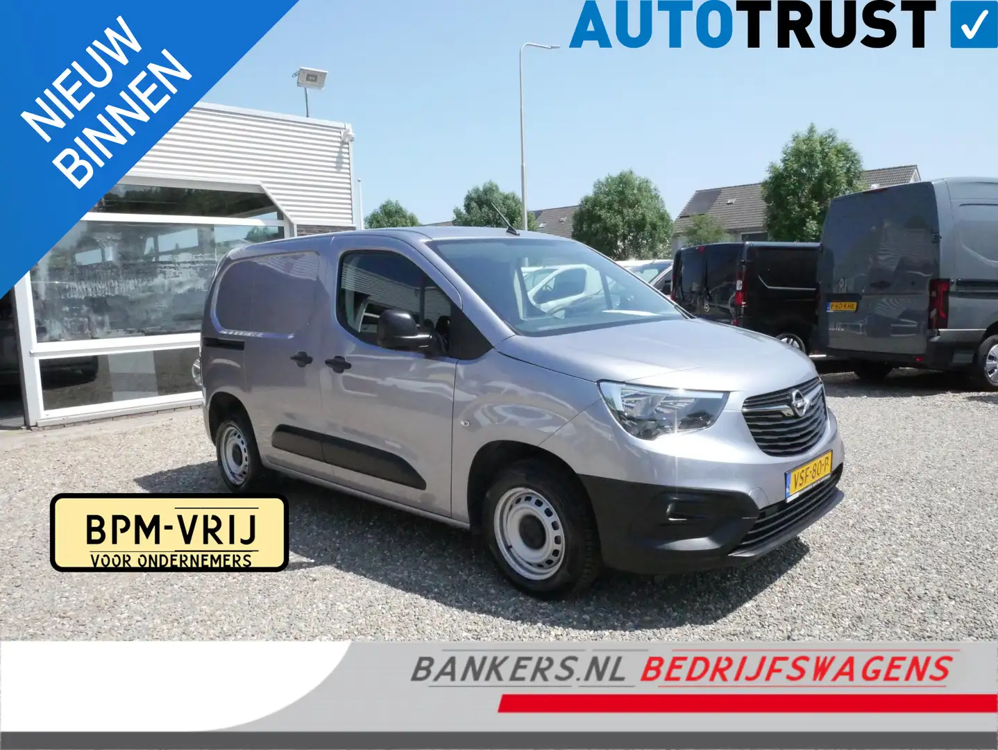 Opel Combo 1.5D 100PK, L1, Airco Grijs - 1