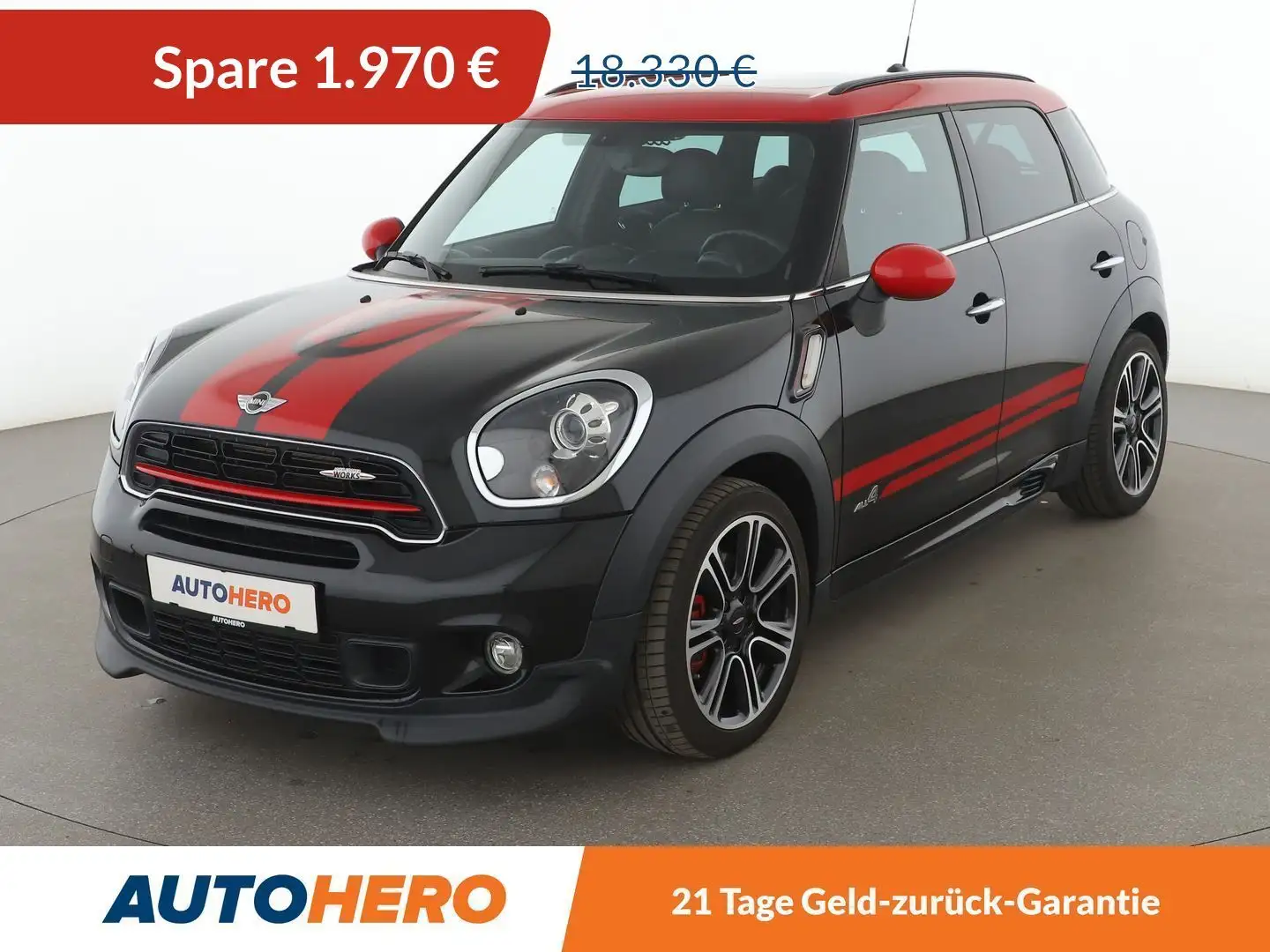 MINI John Cooper Works Countryman John Cooper Works Aut.*NAVI*TEMPO*PDC*SHZ* Schwarz - 1