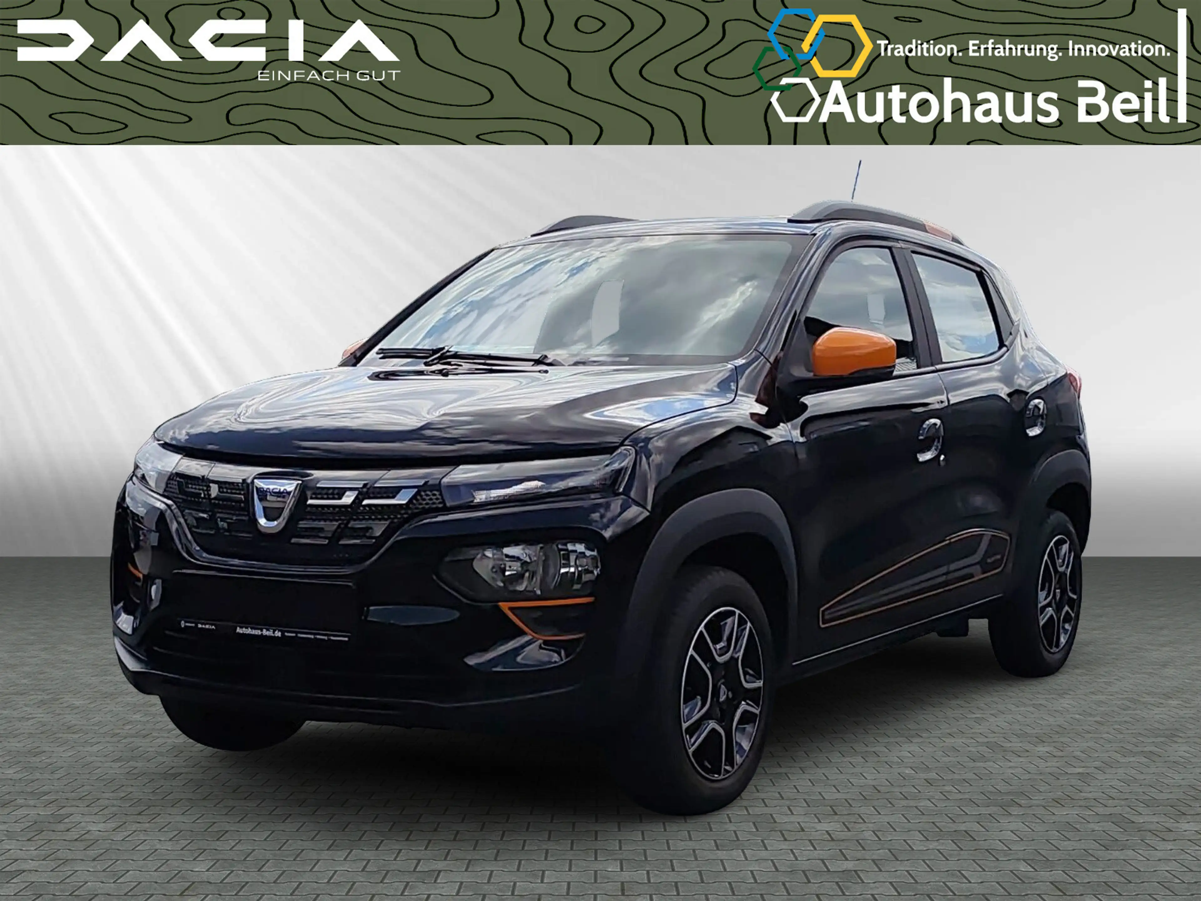 Dacia Spring Electric 45 Comfort Plus look Paket orange