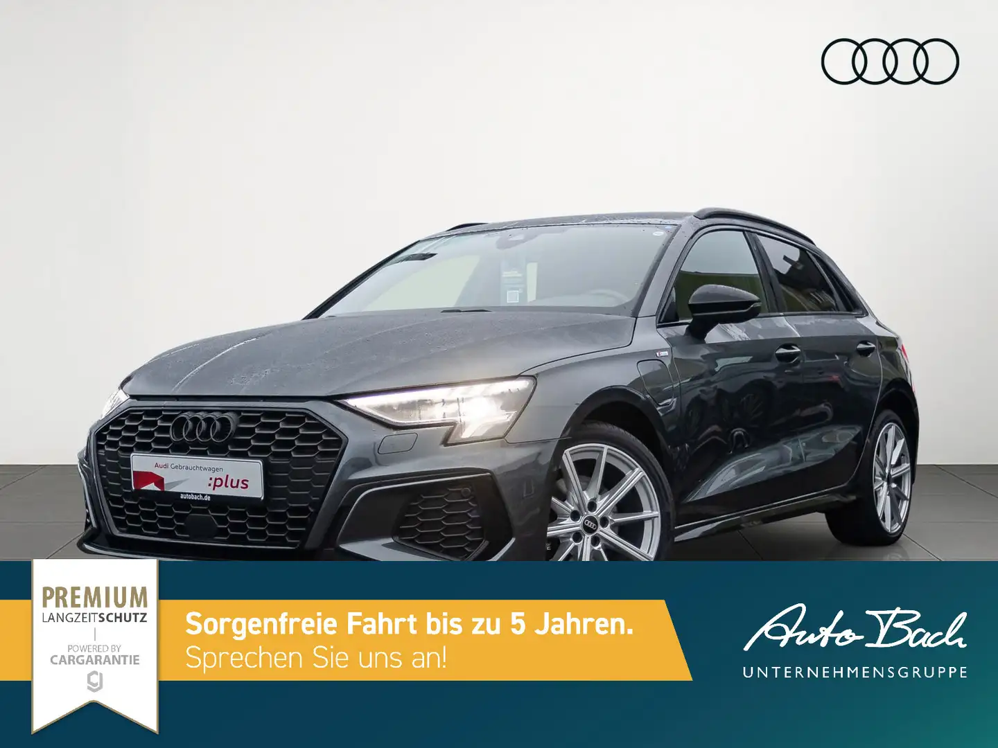 Audi A3 S line 40TFSI e Stronic Navi LED AC Grau - 2