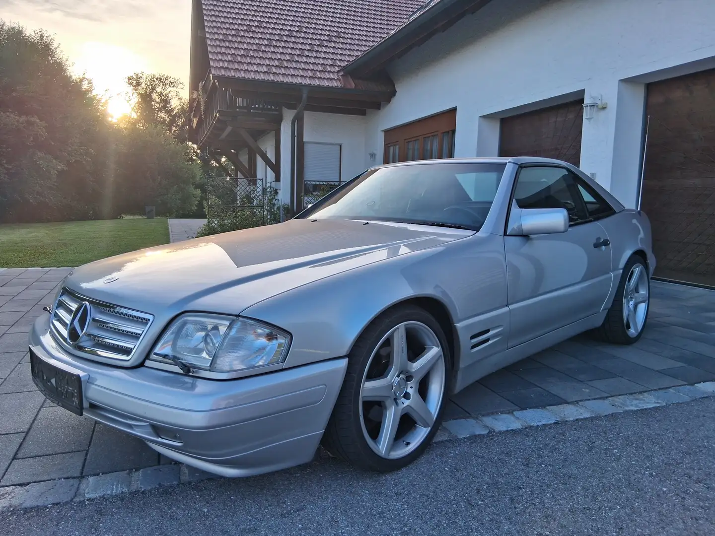 Mercedes-Benz SL 320 SL 320 Roadster Aut. Plateado - 1