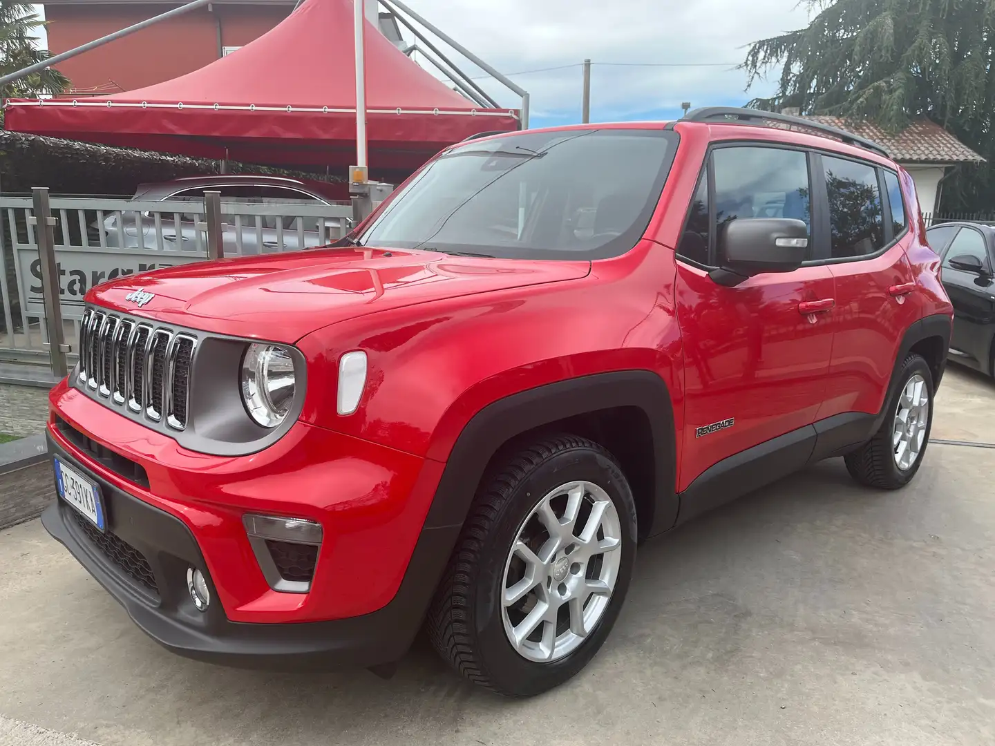 Jeep Renegade 1.6 mjt Limited 130cv - N1 - Autocarro Rosso - 1