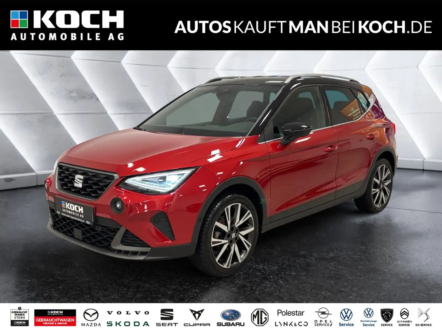 SEAT Arona FR 1.0 TSI LED PDC VO/HI  SHZ NAVI KAMERA TE Rot - 1