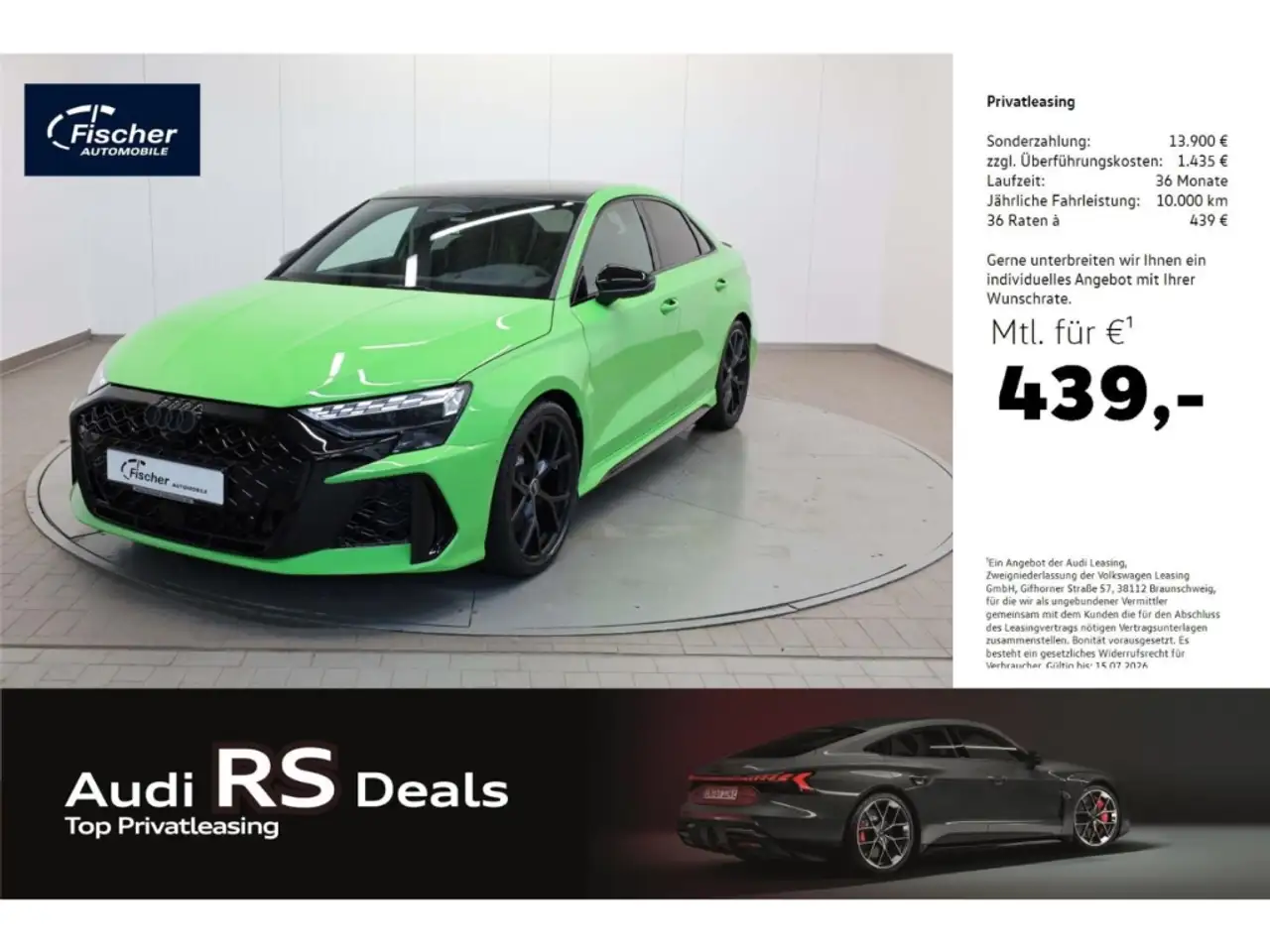Audi RS3 Limousine TFSI quattro