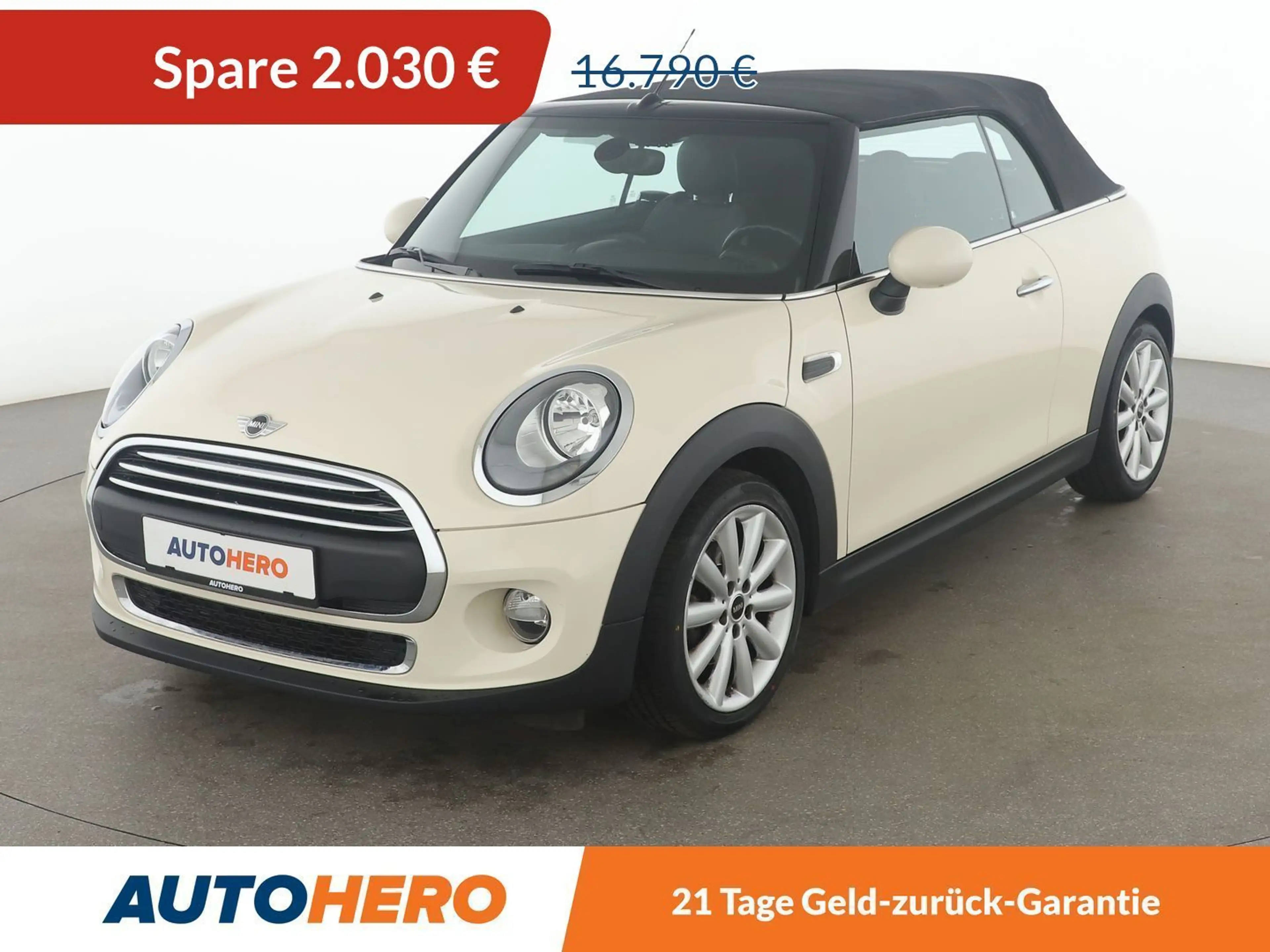 MINI One Cabrio One*PDC*SHZ*ALU*KLIMA*BLUETOOTH*