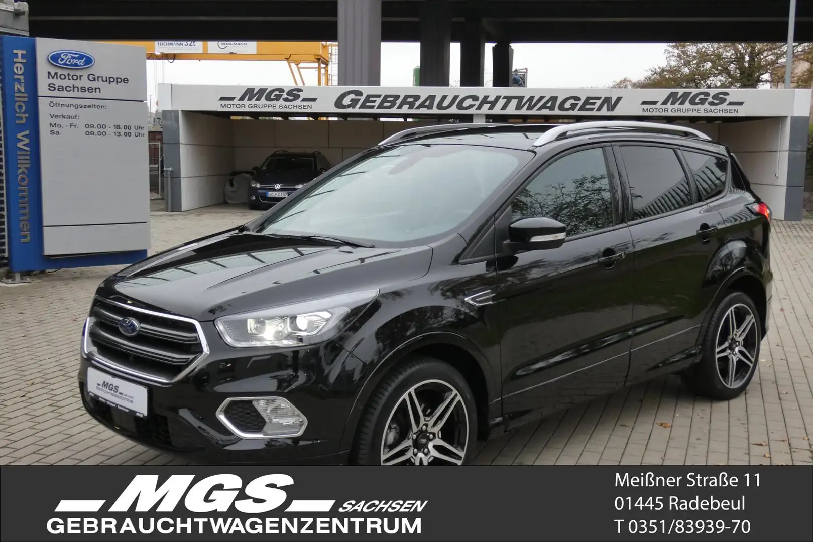 Ford Kuga 1.5 Black&Silver #BI-XENON #BT #KAMERA Zwart - 1