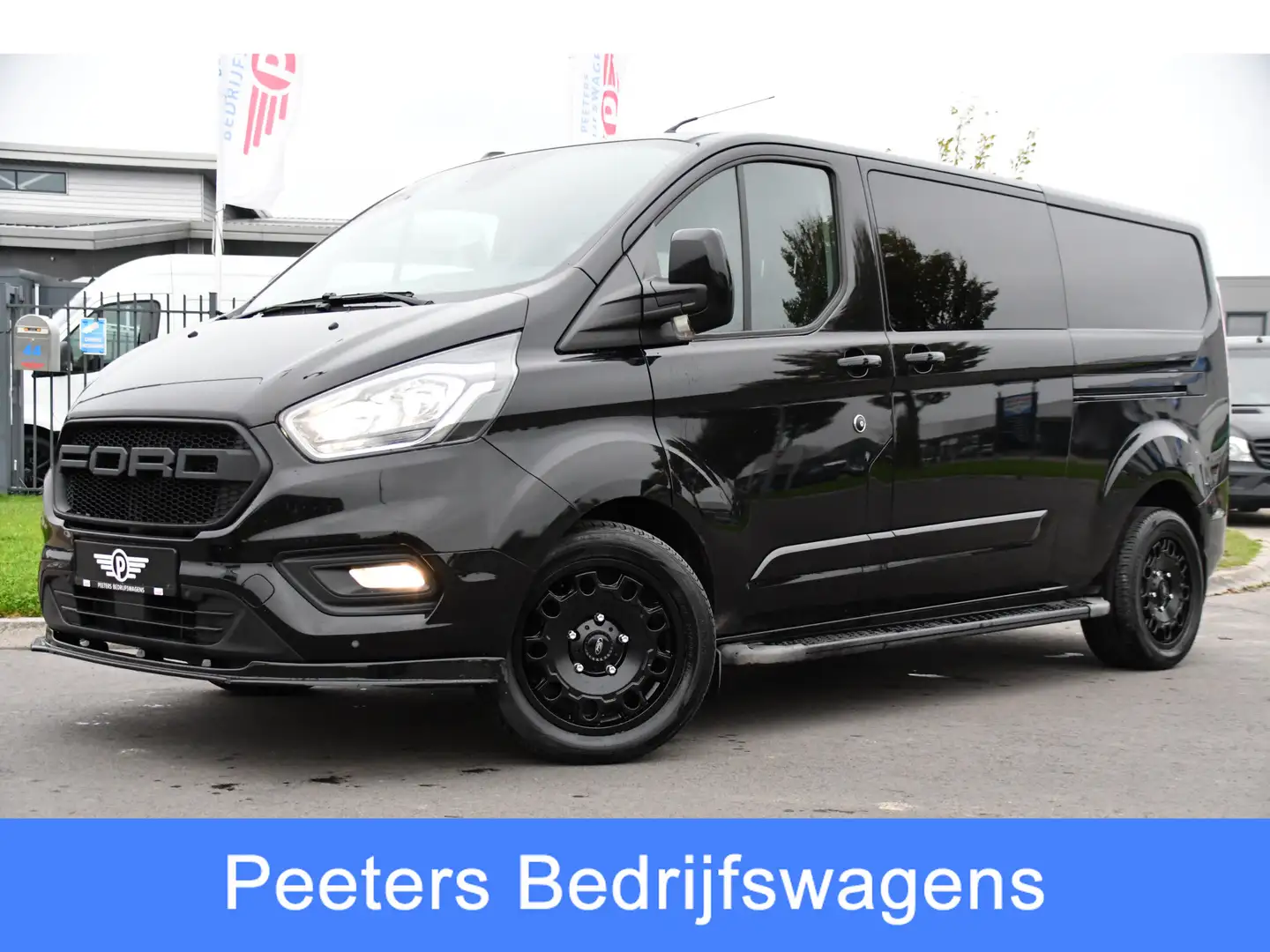 Ford Transit Custom 300 2.0 TDCI L2H1 Black Edition DC Limited Camera, Noir - 1