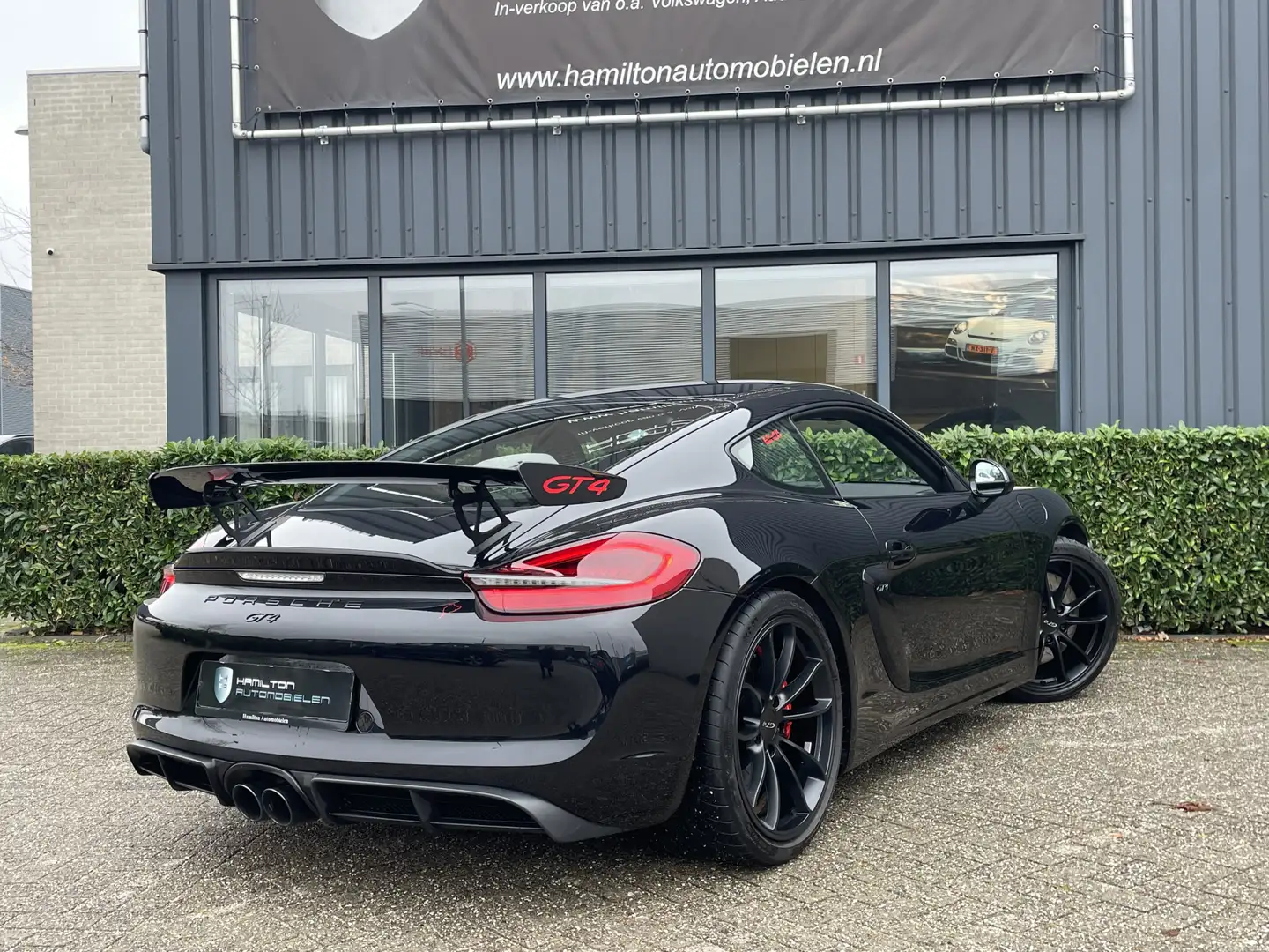 Porsche Cayman GT4 3.8 385pk Manueel Schaalstoelen Unieke staat 4 Noir - 2