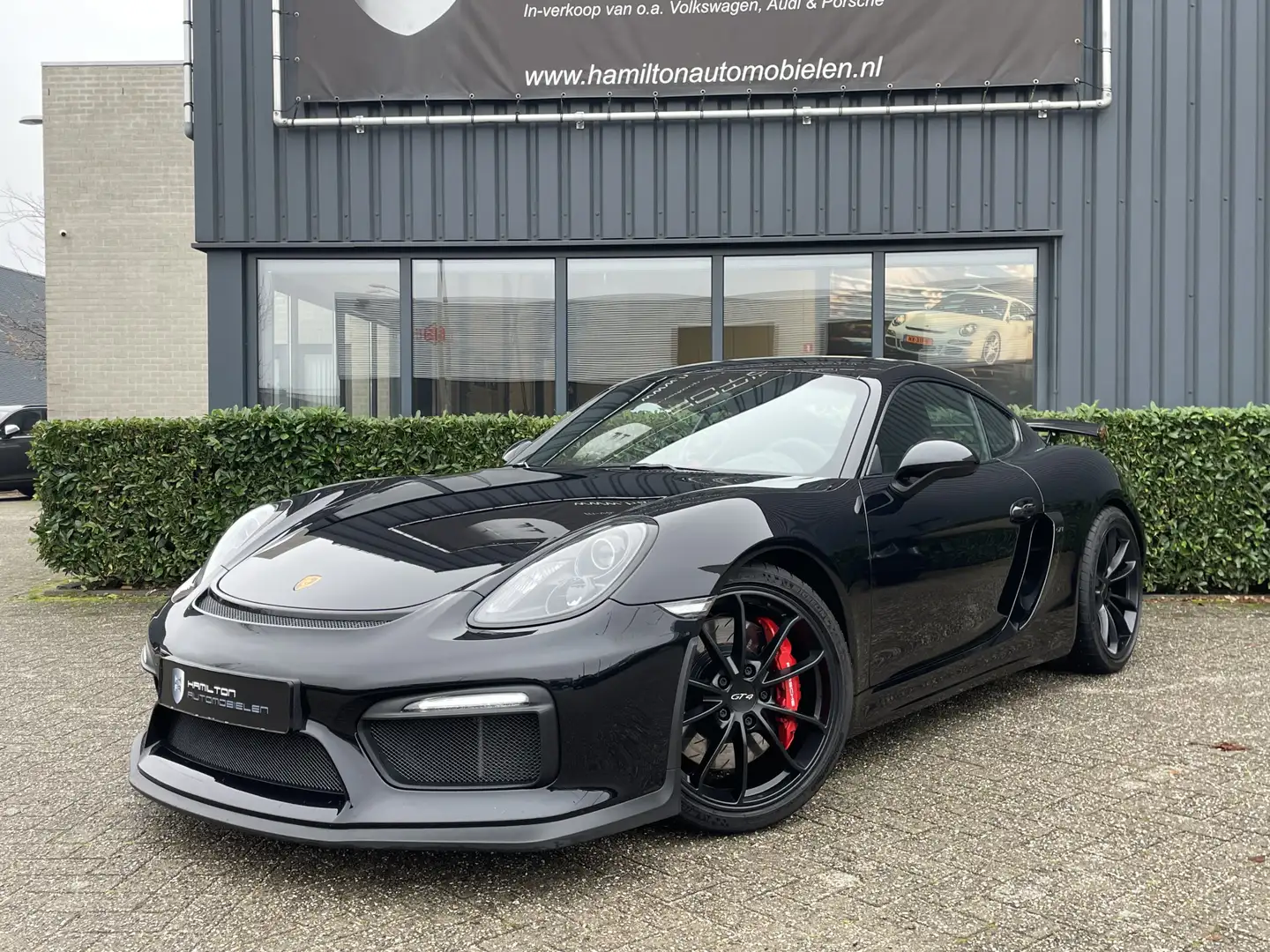 Porsche Cayman GT4 3.8 385pk Manueel Schaalstoelen Unieke staat 4 Noir - 1
