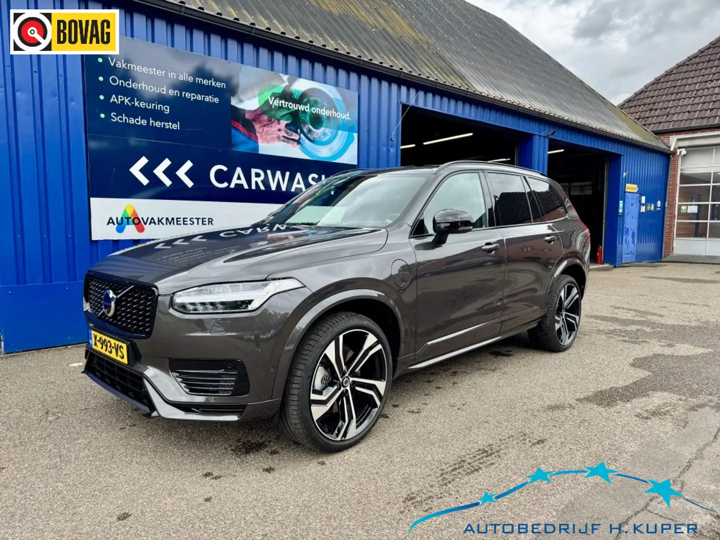 Volvo XC90 2.0 T8 Recharge AWD Ultimate Dark | 7 Zits | Elekt Gris - 1