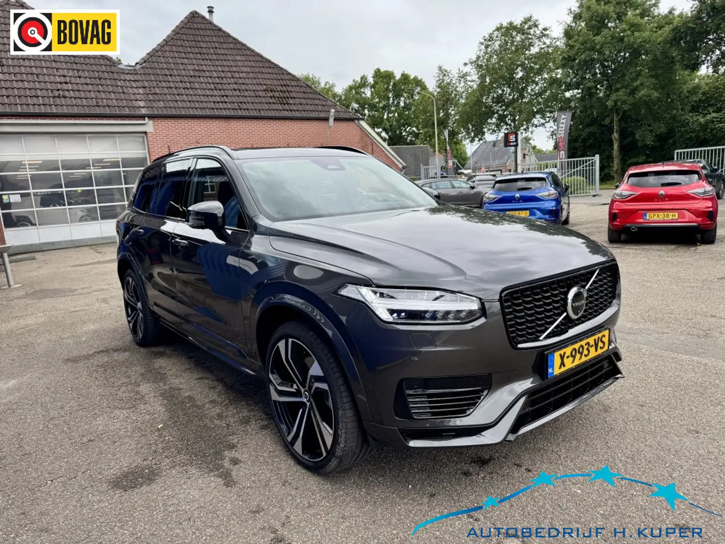 Volvo XC90 2.0 T8 Recharge AWD Ultimate Dark | 7 Zits | Elekt Gris - 2