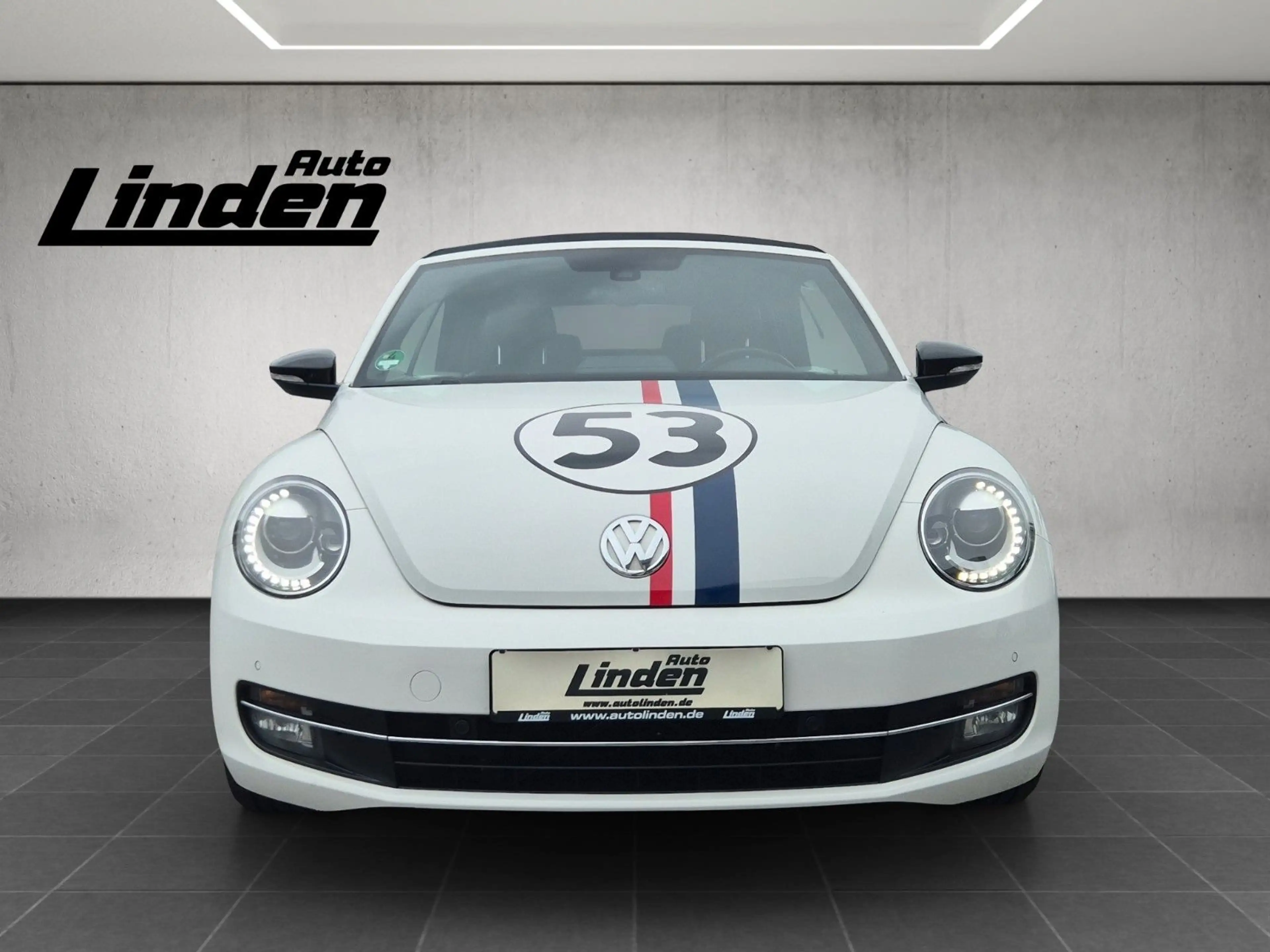 Volkswagen Beetle Cabrio 60´s Sport Fender Leder Xenon SHZ — photo 8