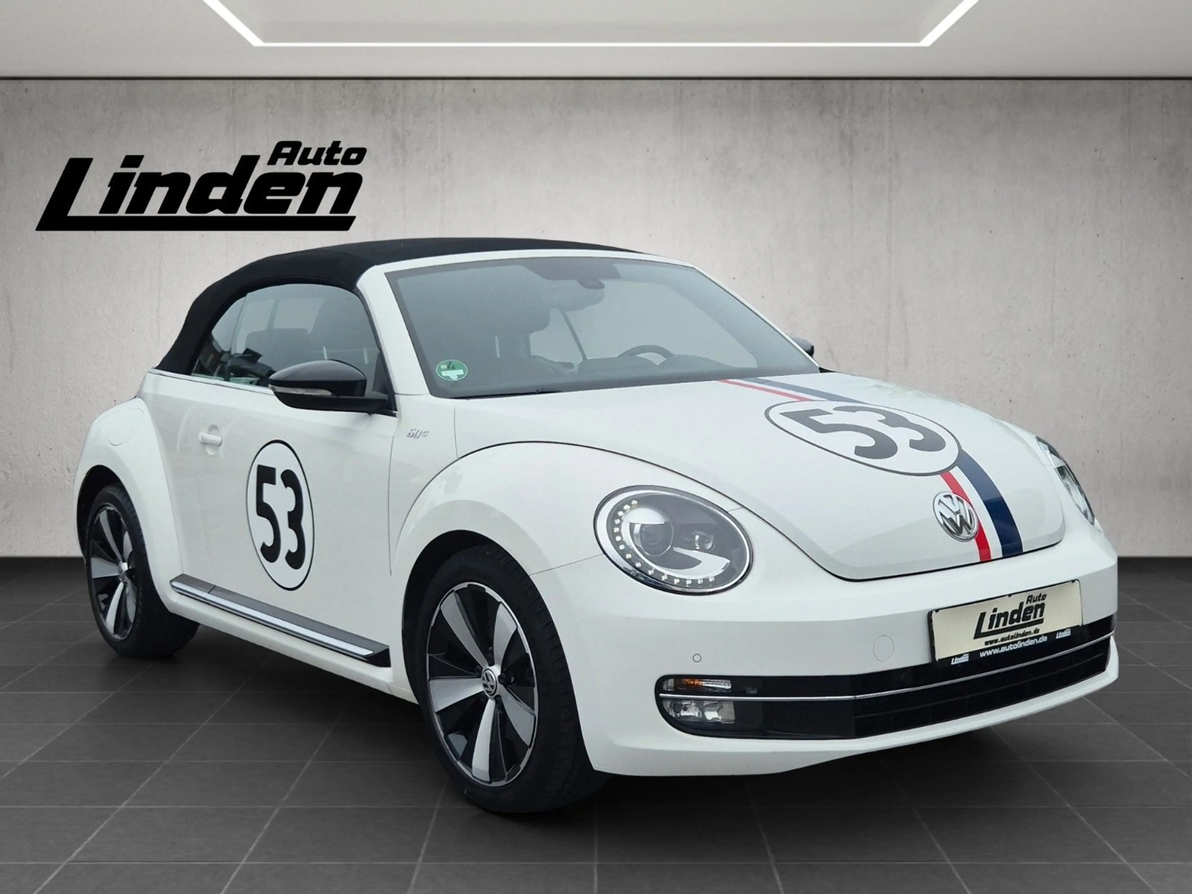 Volkswagen Beetle Cabrio 60´s Sport Fender Leder Xenon SHZ — photo 7