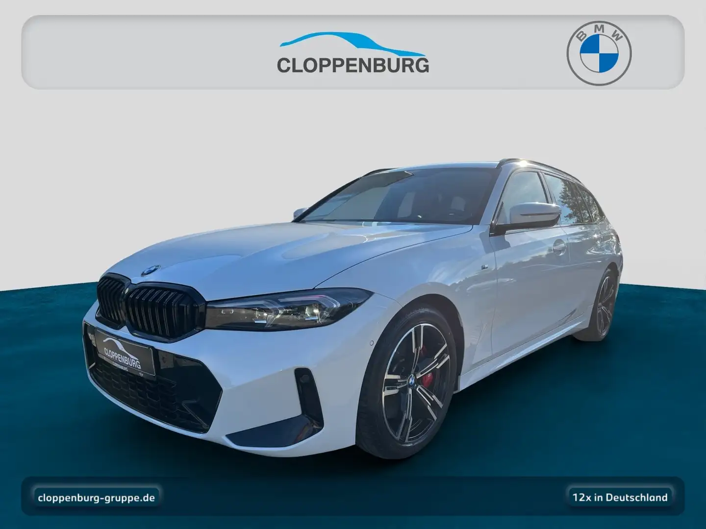 BMW 320 d xDrive Touring M Sportpaket BT UPE: 72.229€ Weiß - 1