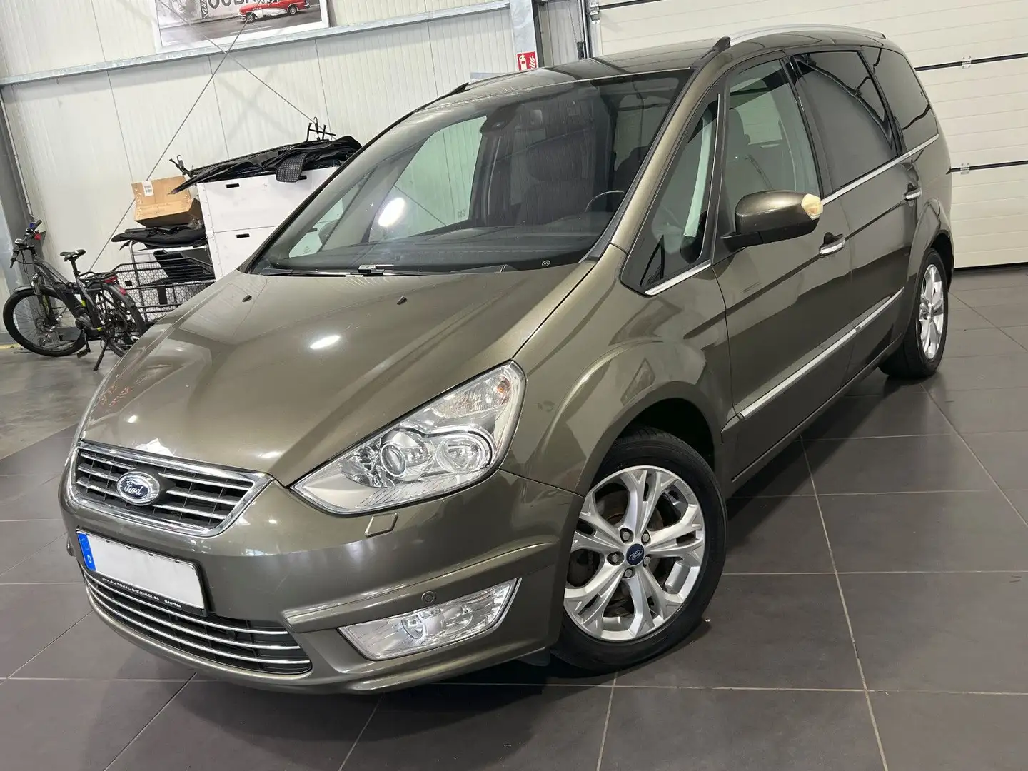 Ford Galaxy 2.0 TDCi **7-Sitze*Navi*AHK*Xenon** Marrón - 1