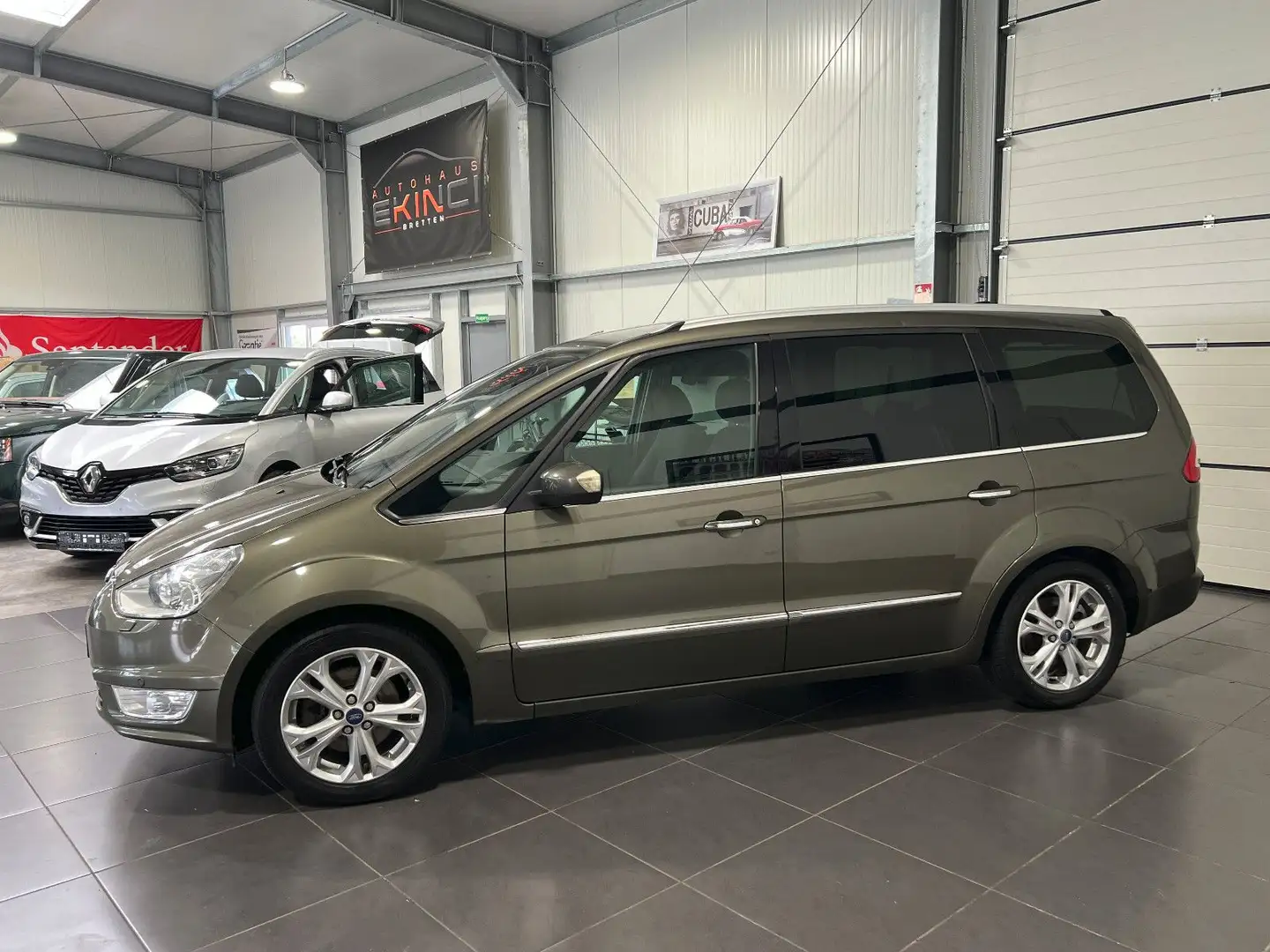 Ford Galaxy 2.0 TDCi **7-Sitze*Navi*AHK*Xenon** Marrón - 2