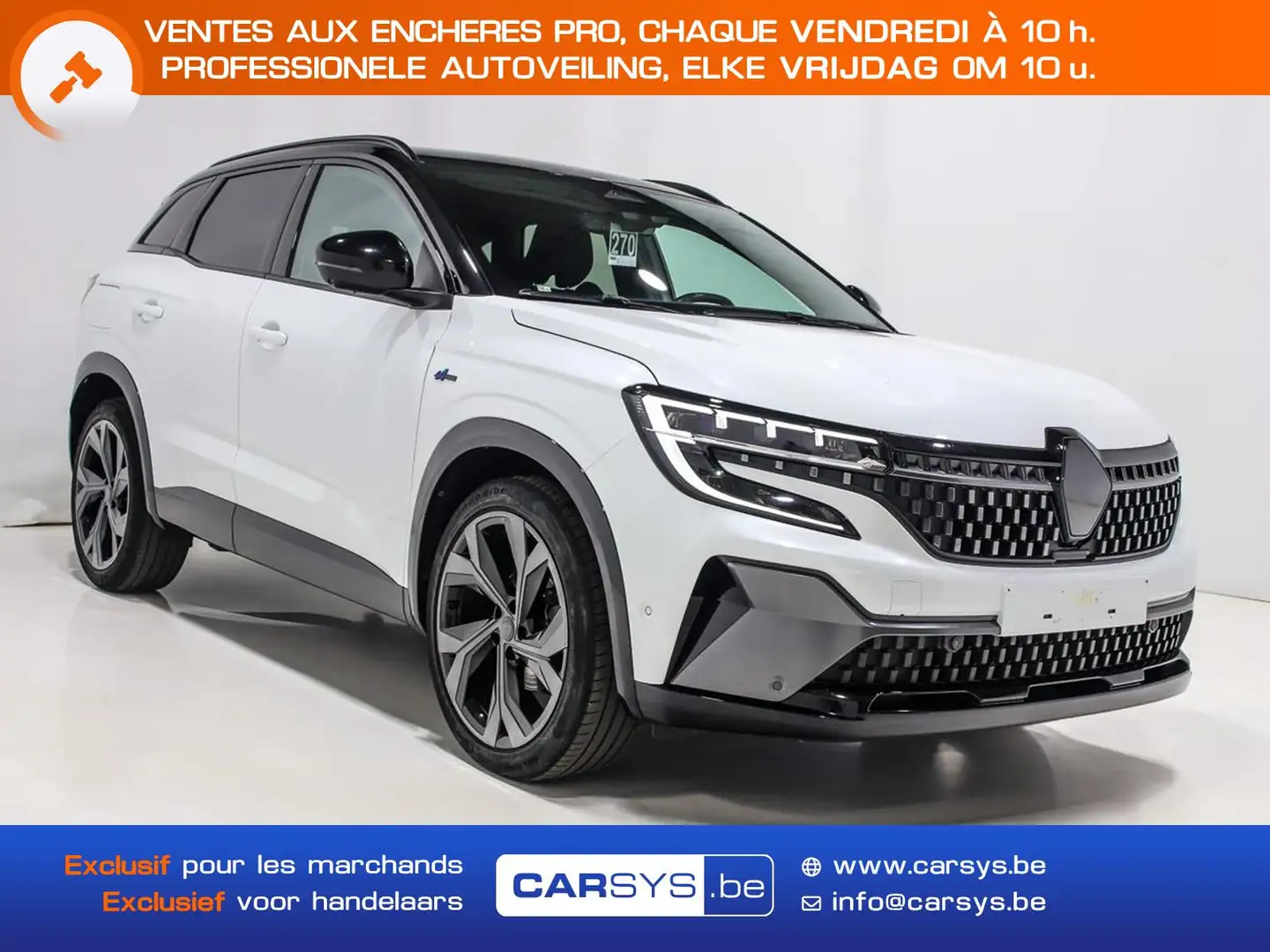 Renault Austral 1.3 MHEV 160 - EDC -  ESPRIT ALPINE 20 - LED - 360 Bianco - 1