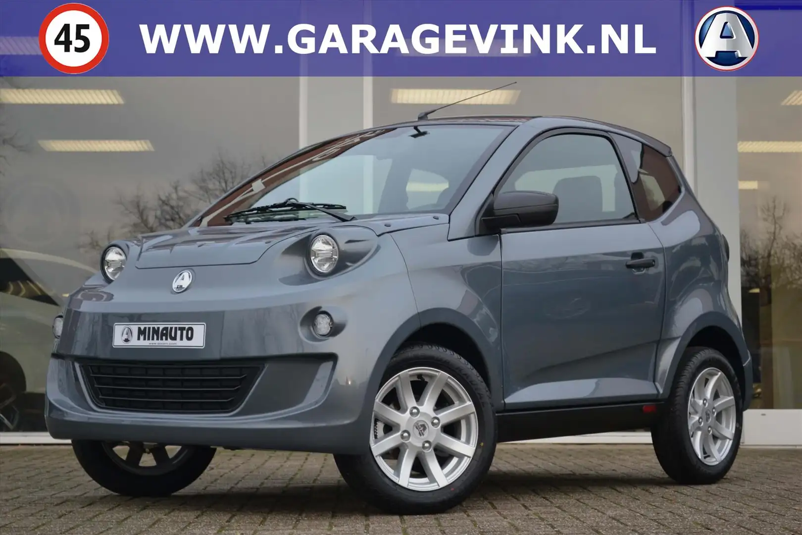 Aixam City S9 Minauto Access MET Radio + Carkit Brommobiel Серый - 1