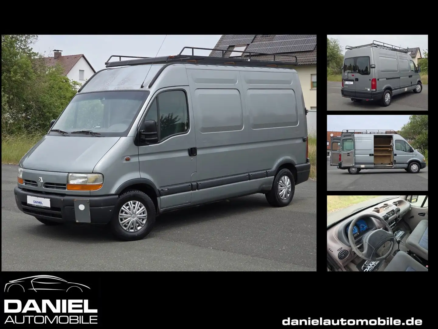 Renault Master 2.8 dTi KASTEN LANG / HOCH - TÜV 11/2026 Grau - 1