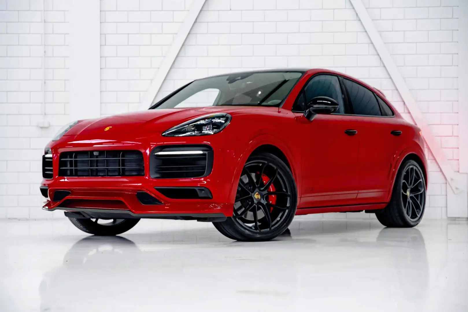 Porsche Cayenne Coupé 4.0 GTS l Techart l GT uitlaat l Lichtgewich Rojo - 1