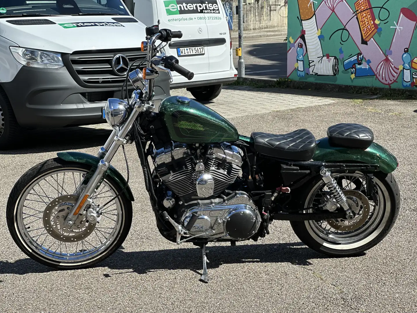 Harley-Davidson Sportster 1200 Seventy two Grün - 2
