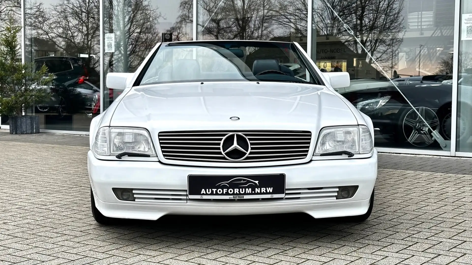 Mercedes-Benz SL 500 V8 Roadster*H-Kennzeichen*63.808 km*Topzustand Weiß - 2