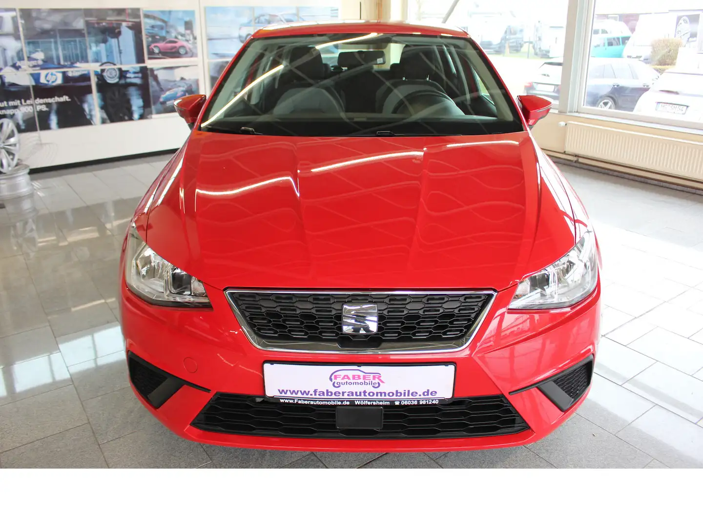 SEAT Ibiza Style 1.0 MPI,Wie Neu,Nur 13067 KM Rot - 2