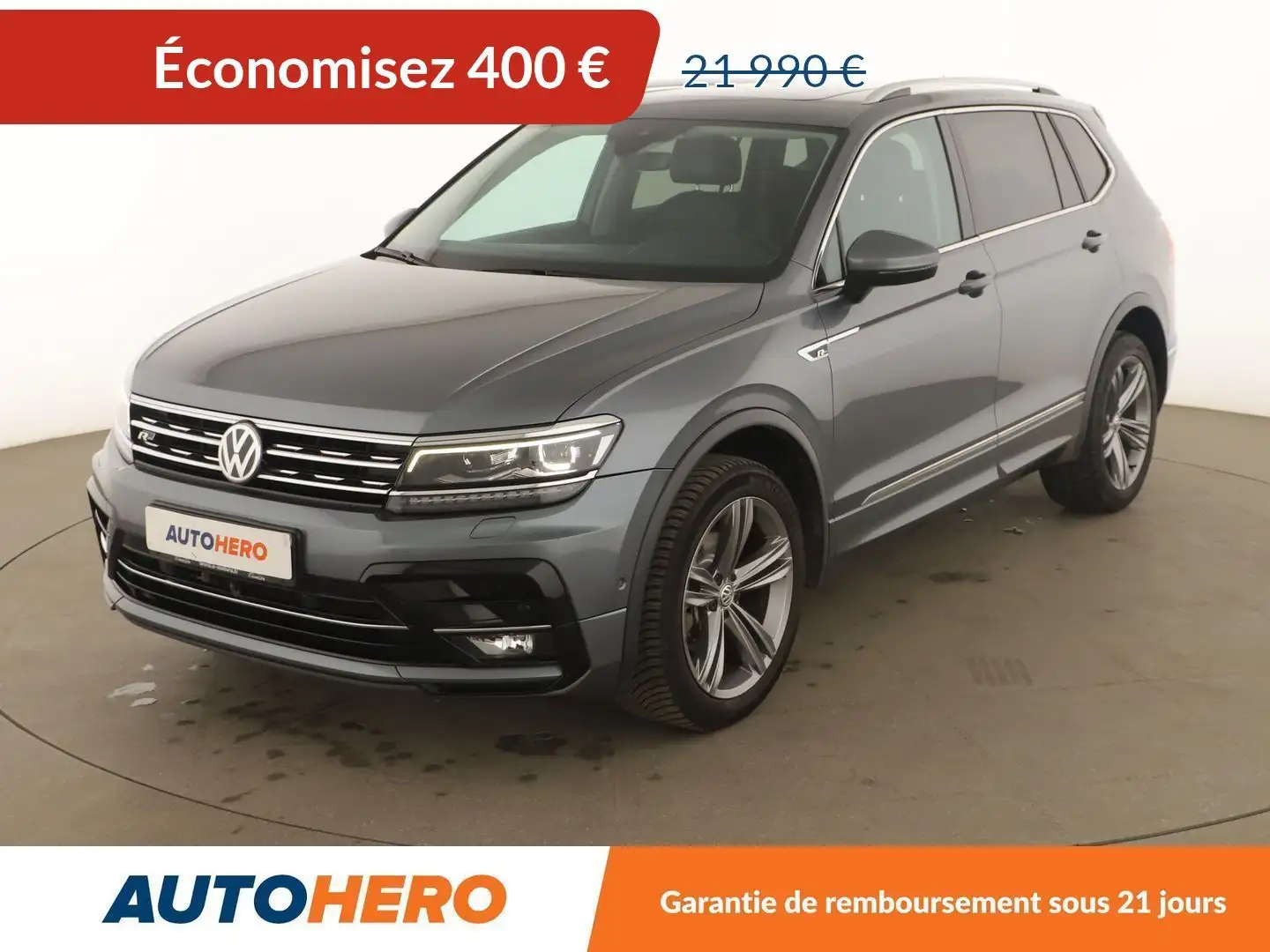 Volkswagen Tiguan 2.0 TDI BV6 Gris - 1