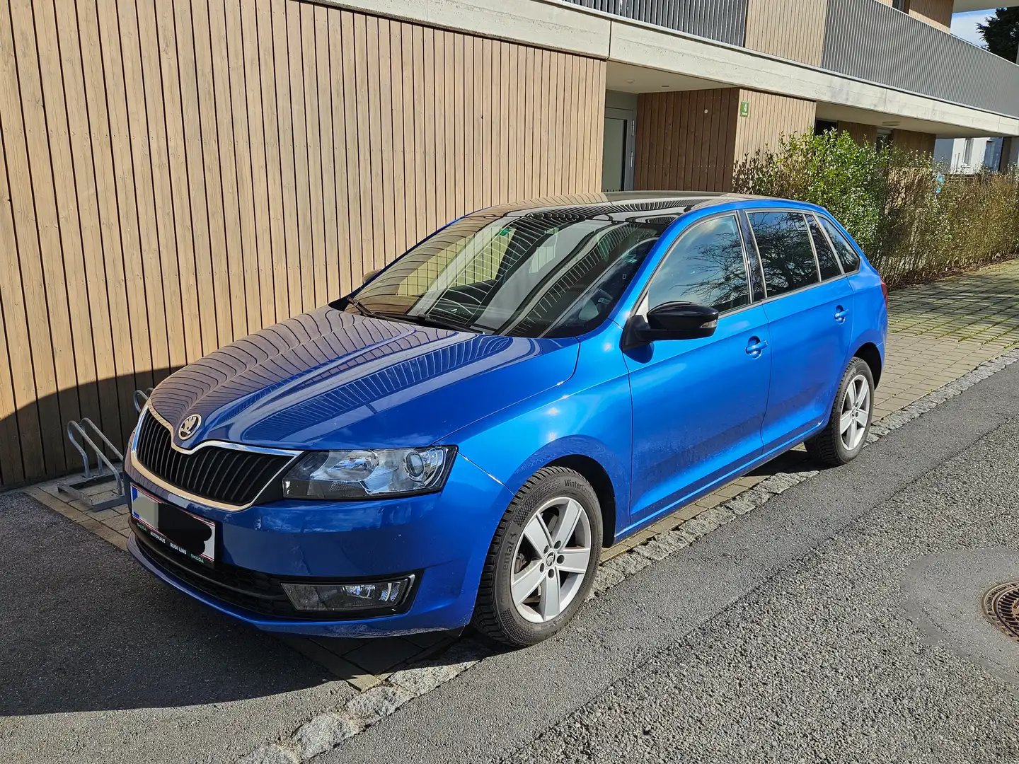 Skoda Rapid/Spaceback Rapid Spaceback 1,2 TSI Sport Sport Blau - 1
