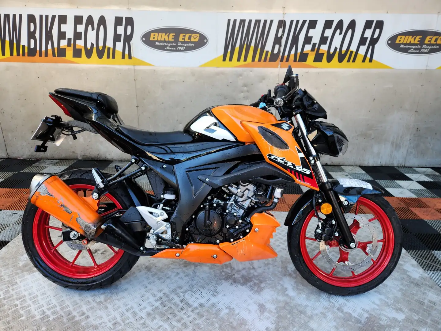 Suzuki GSX-S 125 Portocaliu - 1