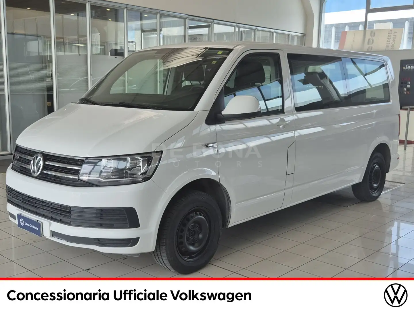 Volkswagen T6 Caravelle t6 2.0 tdi 150cv 3.2t comfort p.l. e6 Biały - 1