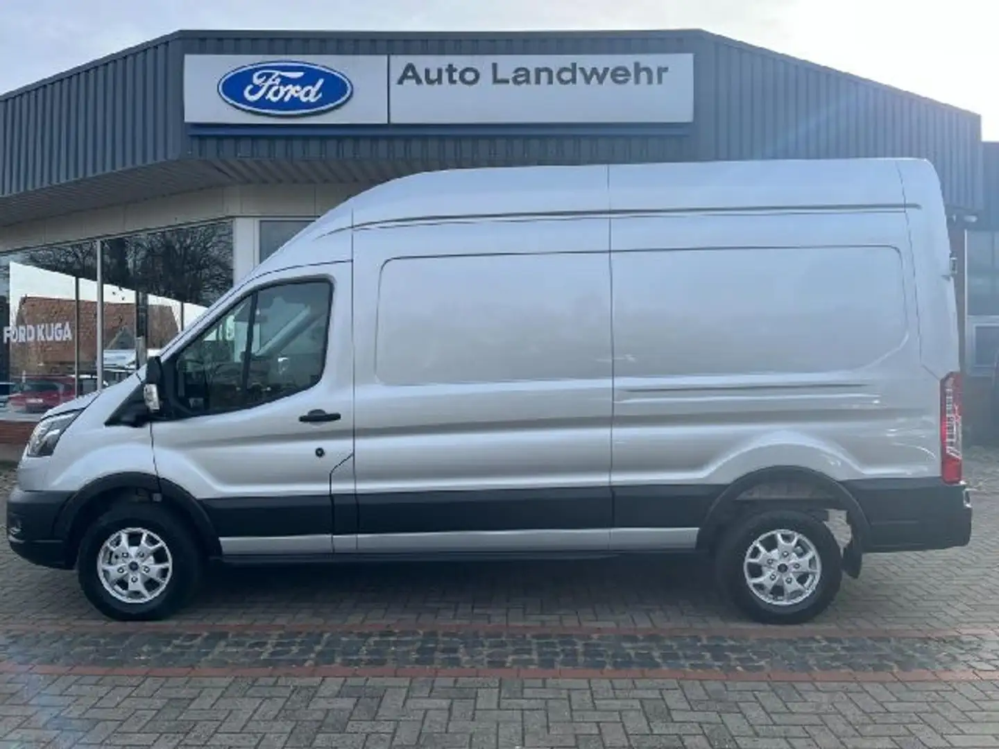 Ford Transit Elektromotor Kasten E 350 L3 Trend Navi 36 Silber - 1