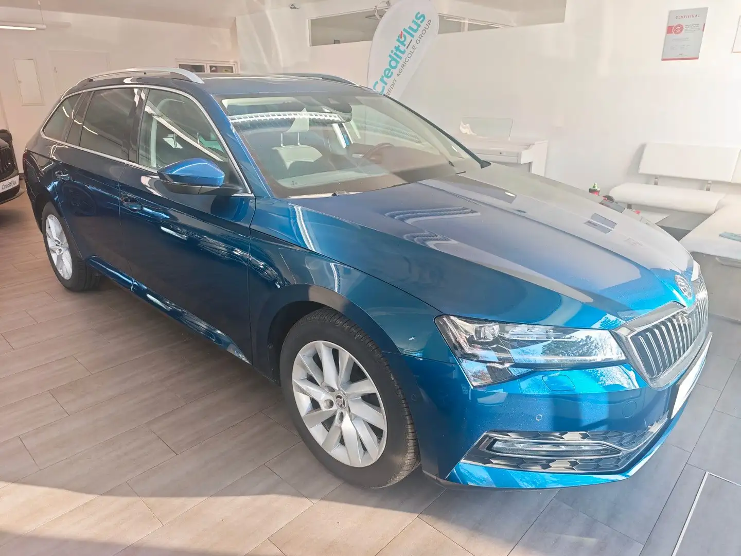 Skoda Superb Combi Style*Virtual*Lane*ParkAssist Blau - 1