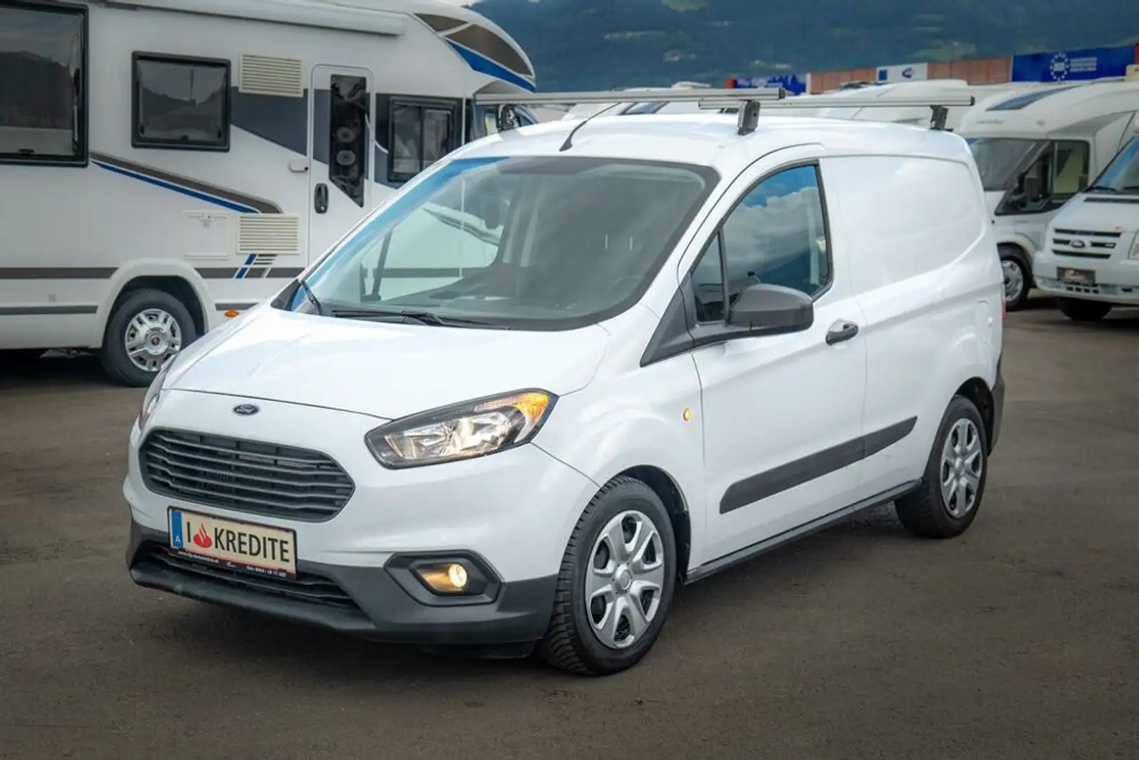 Ford Transit Courier Trend Blanc - 2