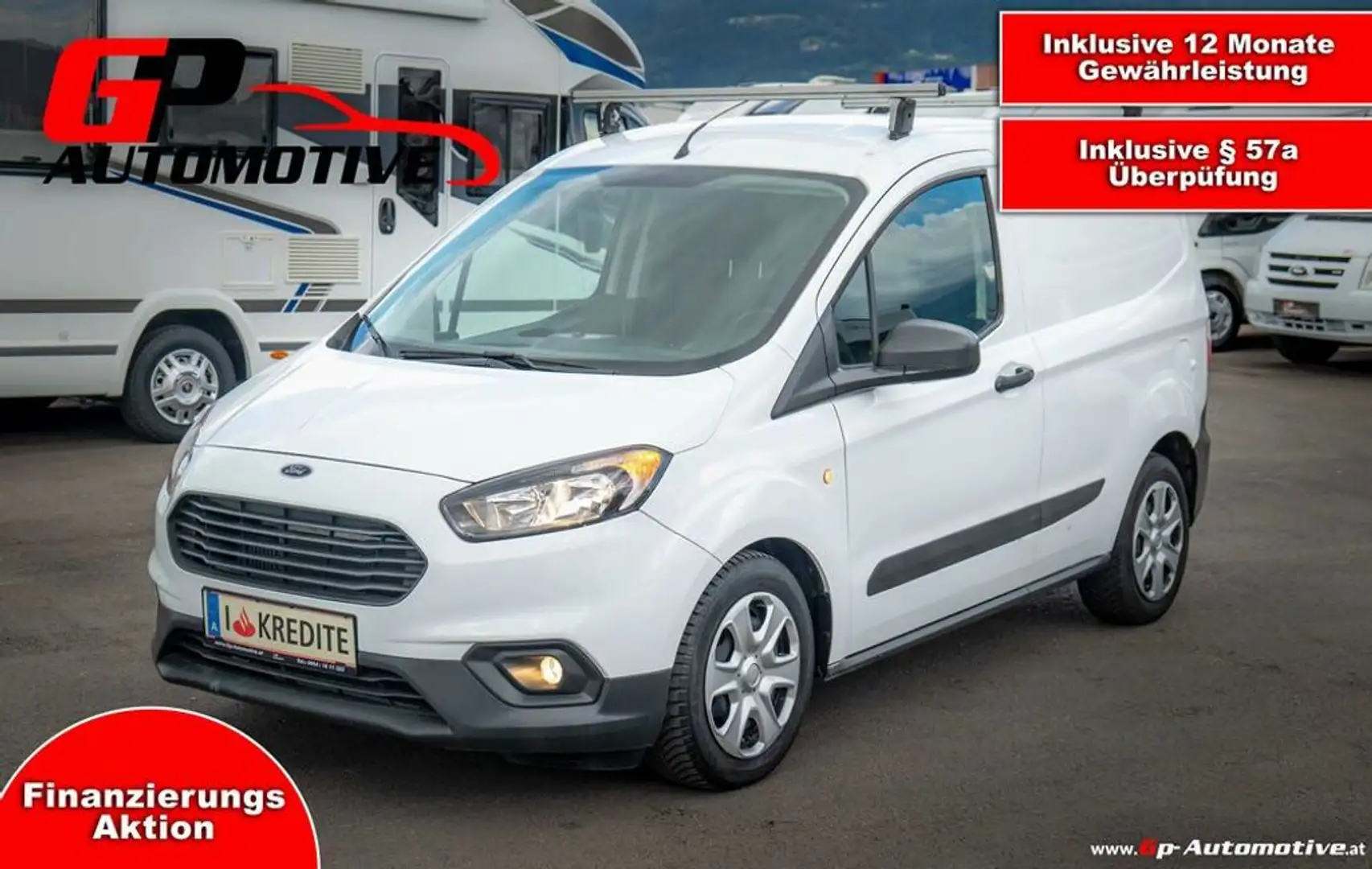 Ford Transit Courier Trend Blanc - 1