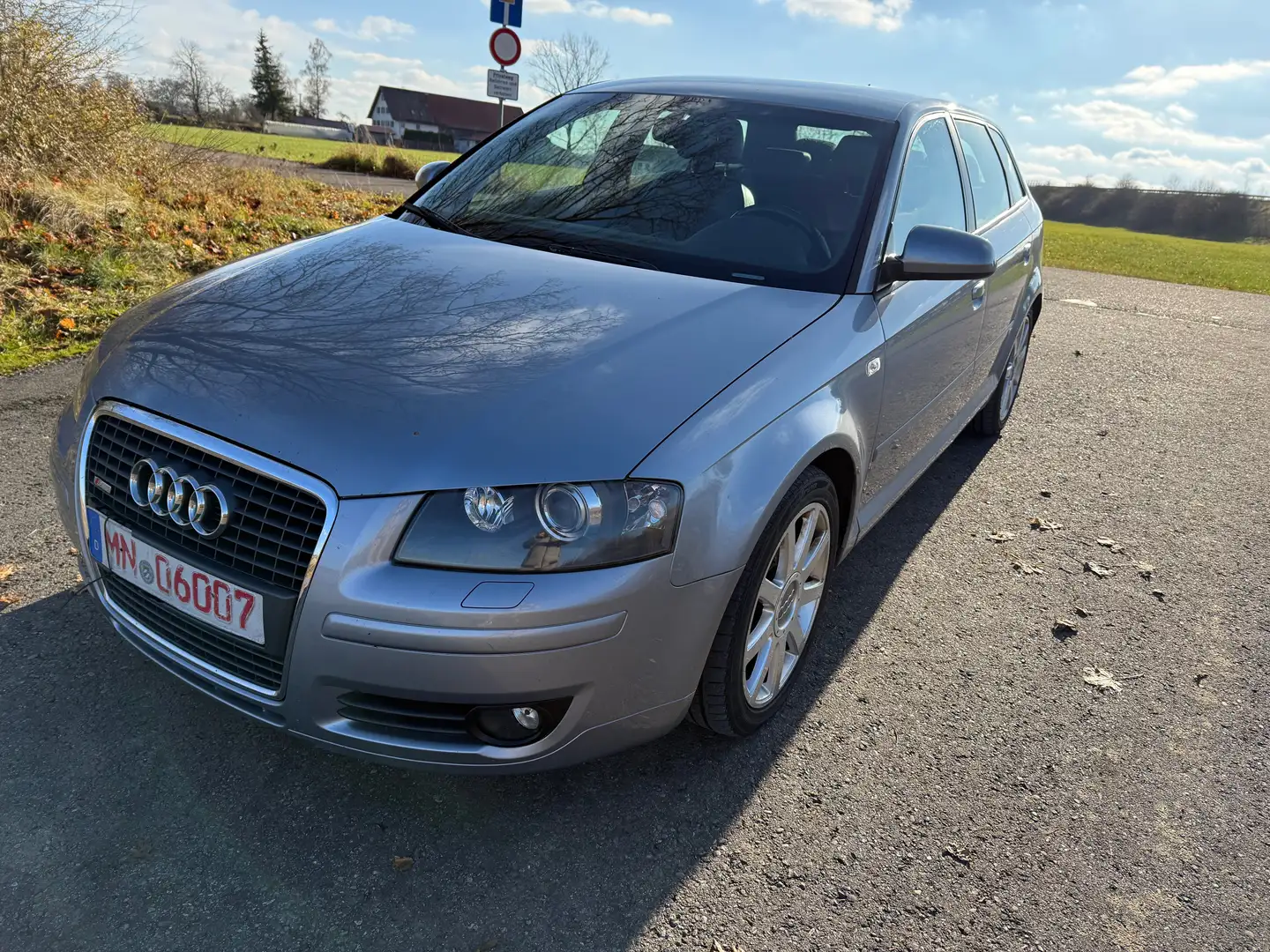 Audi A3 2.0 TFSI S line Sportpaket plus quattro Grau - 1