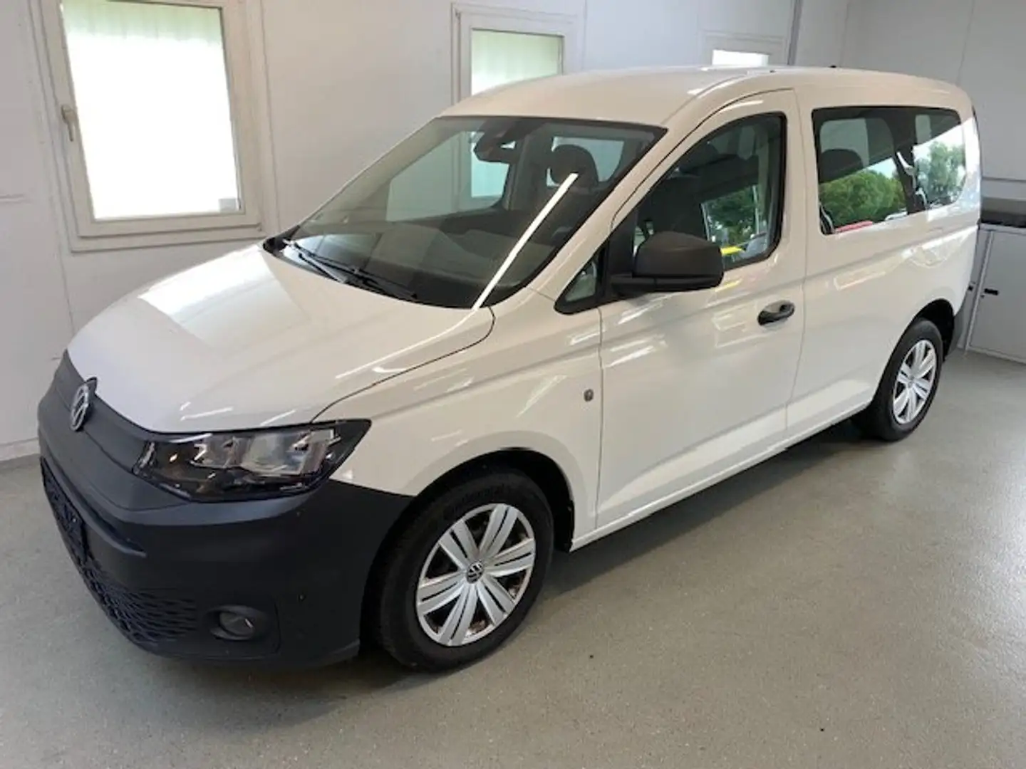 Volkswagen Caddy Kombi 2.0 TDI 102PS Navi Klima DAB Sitzheizung Blanc - 2