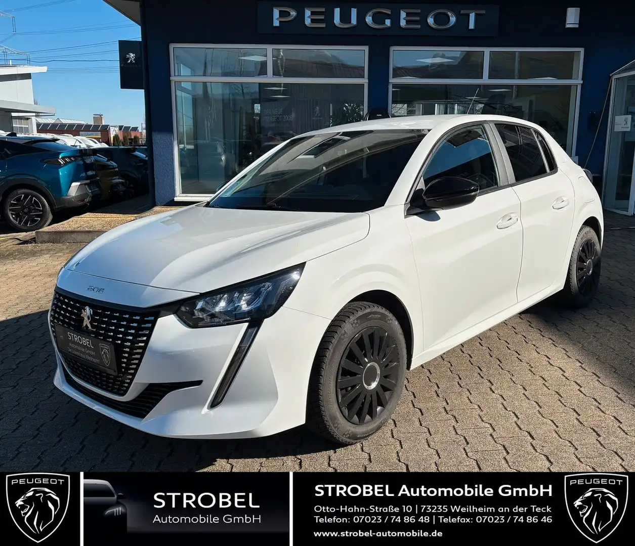 Peugeot 208 Active Pack Sitzheizung/Rückfahrkamera Bianco - 1