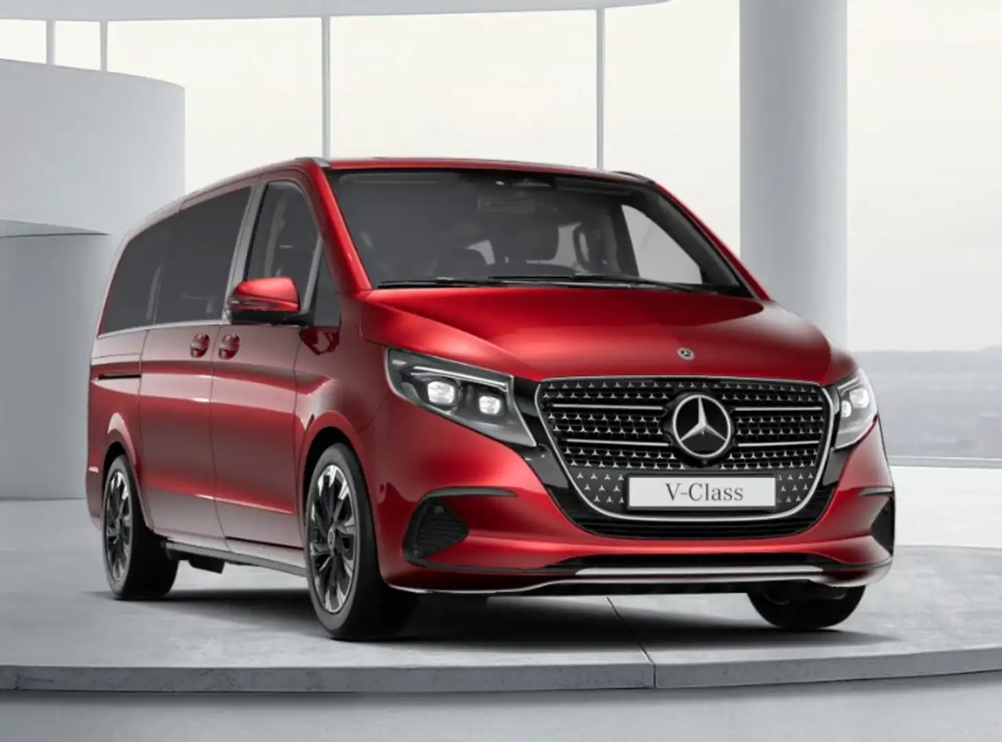 Mercedes-Benz V 220 220d Largo Avantgarde Burdeos - 1
