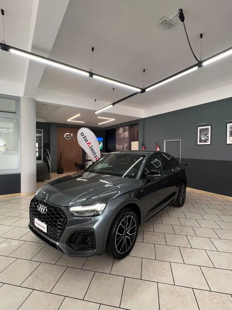 Audi Q5 SPB 40 TDI quattro S tronic S line plus Gris - 1