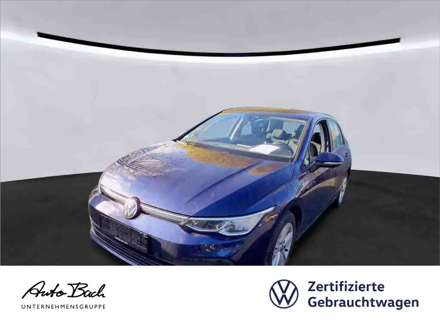 Volkswagen Golf VIII 2.0TDI Life DSG Navi LED ACC EPH CarPl Blauw - 1