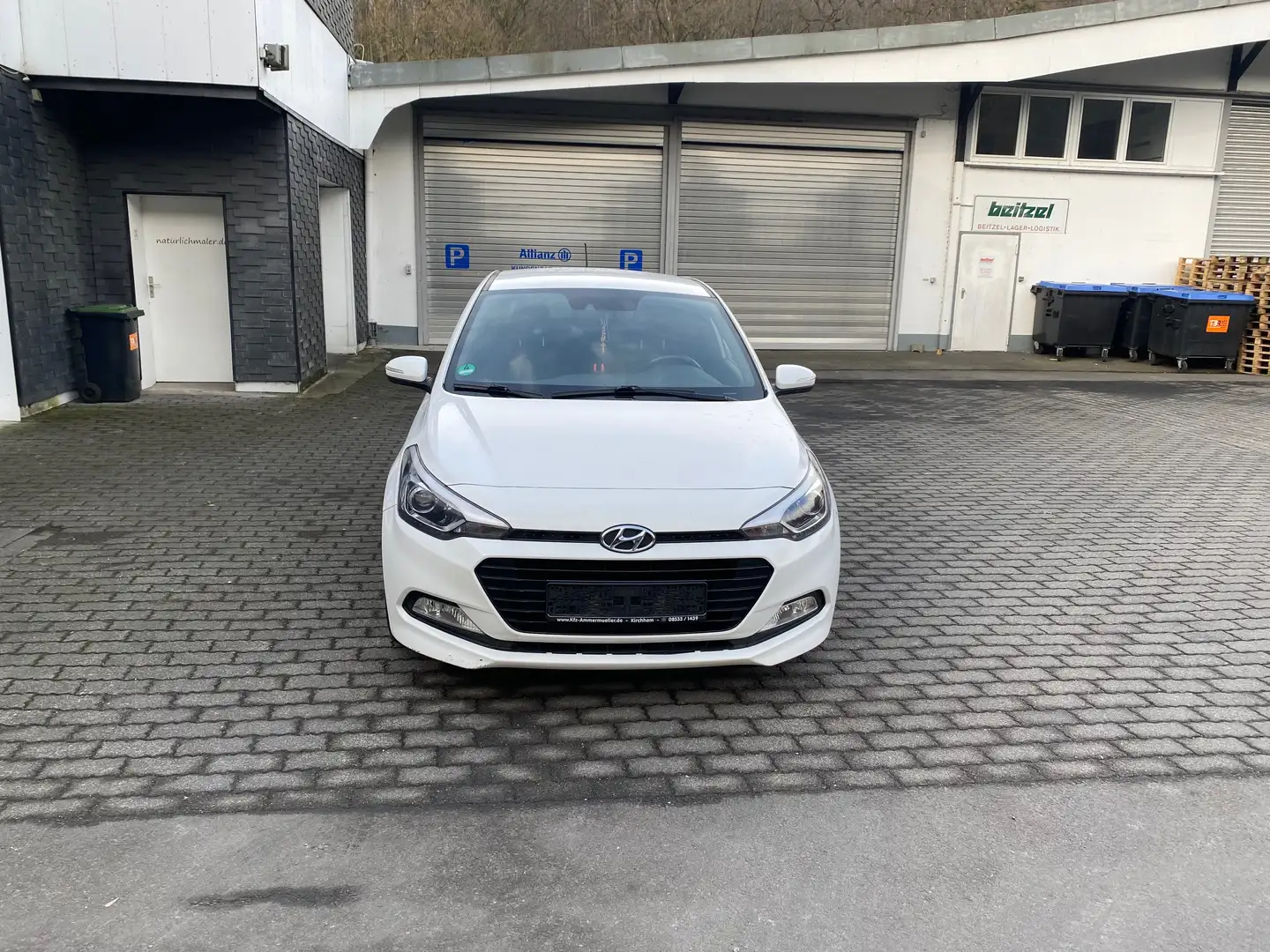 Hyundai i20 blue 1.0 T-GDI Passion Weiß - 1