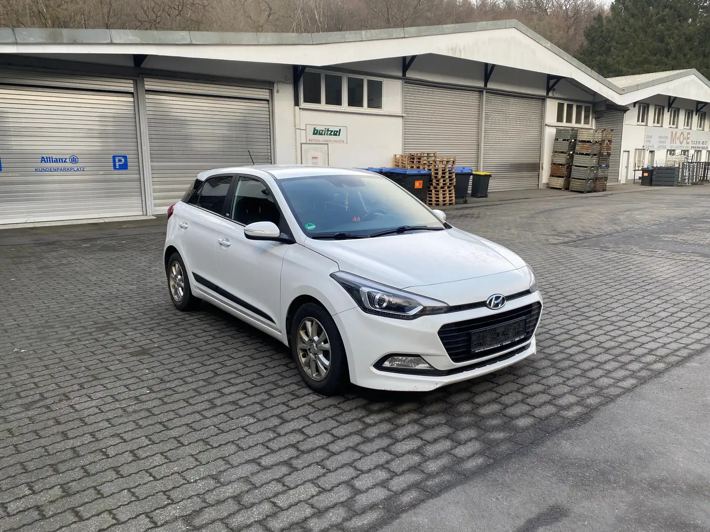 Hyundai i20 blue 1.0 T-GDI Passion Weiß - 2