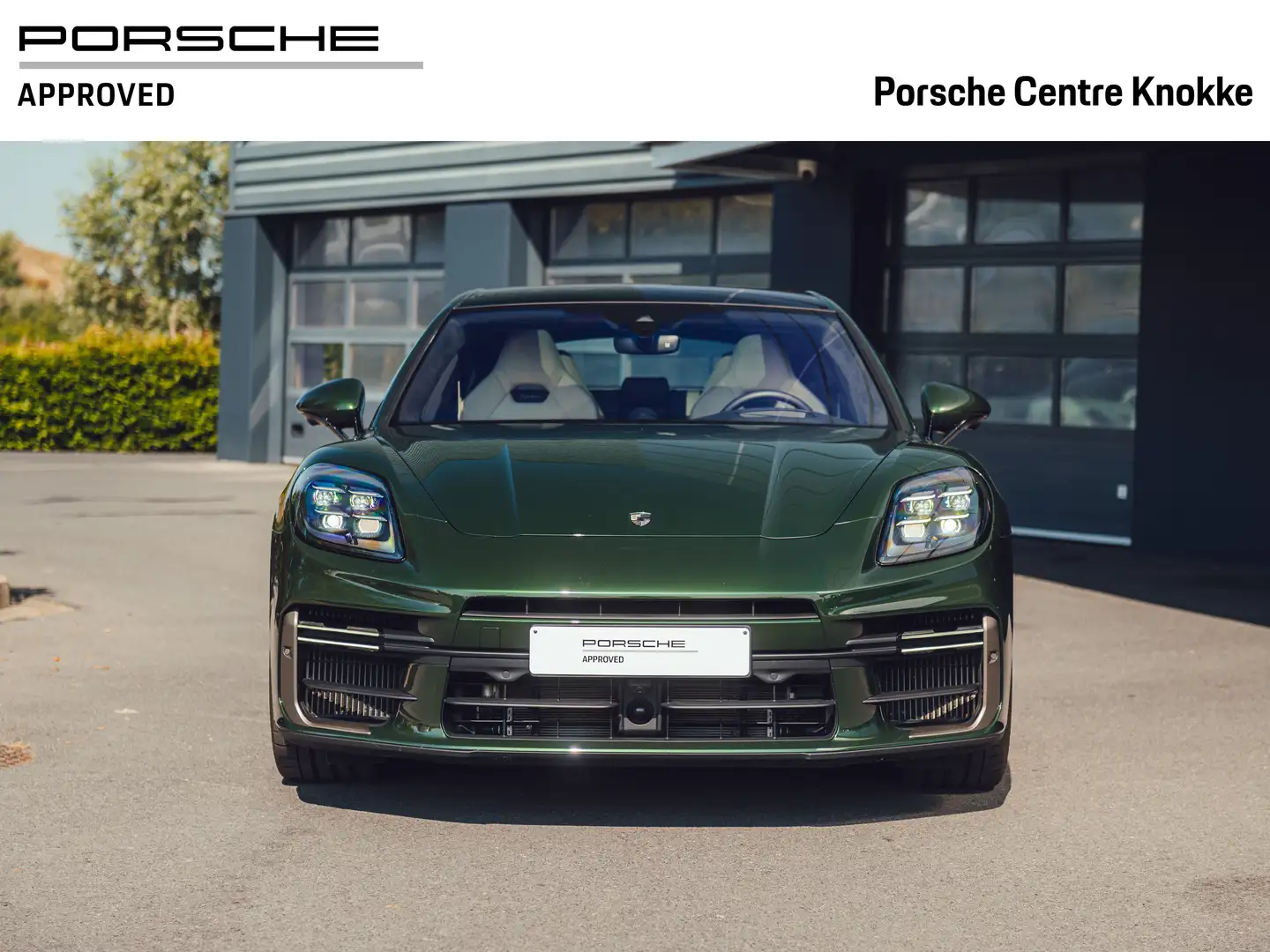 Porsche Panamera Turbo E-Hybrid |Pano |LuchtV |360° |ACC |Matrix Grün - 2
