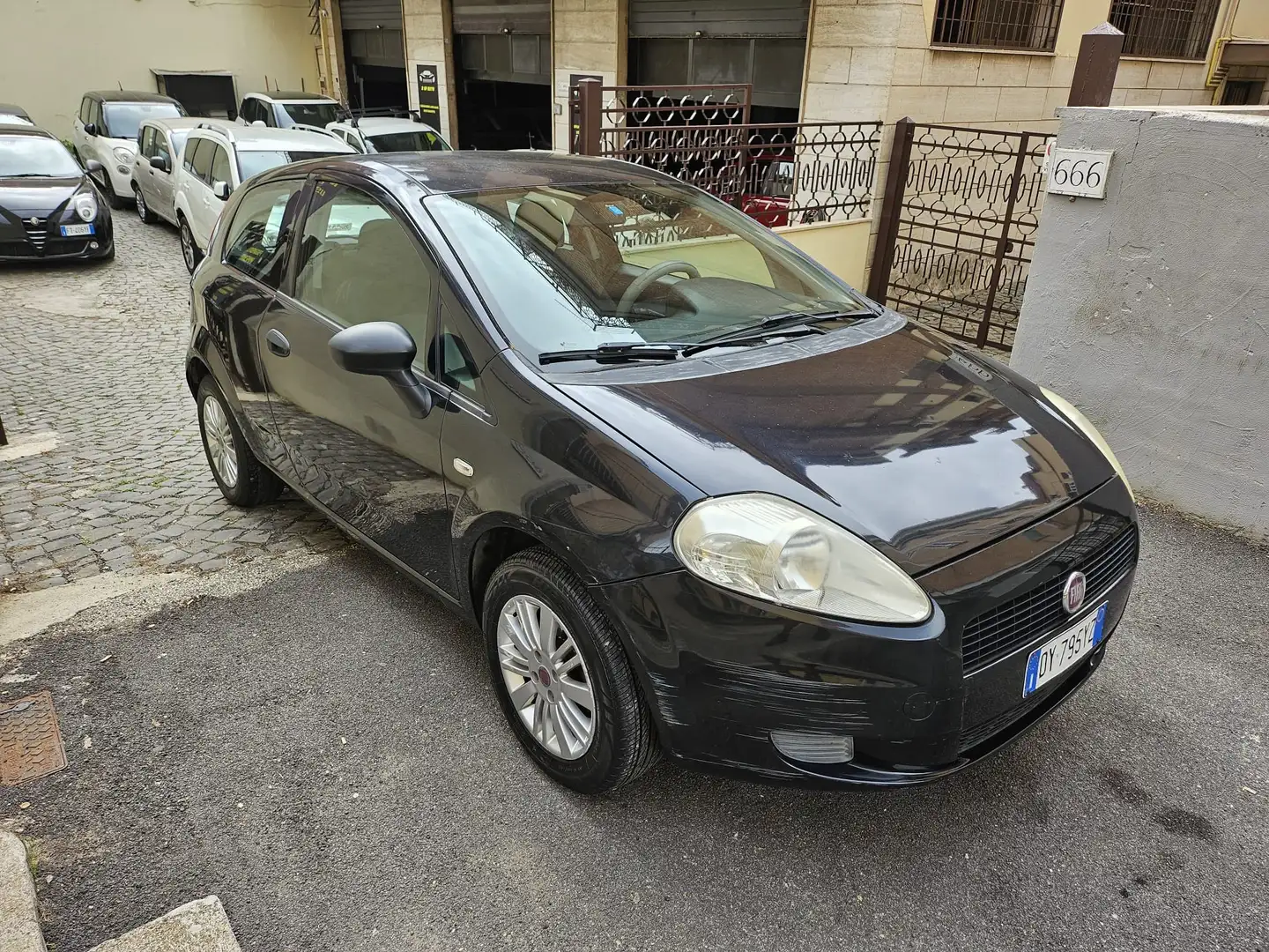 Fiat Grande Punto Grande Punto III 2005 3p 1.3 mjt 16v Dynamic 75cv Nero - 2