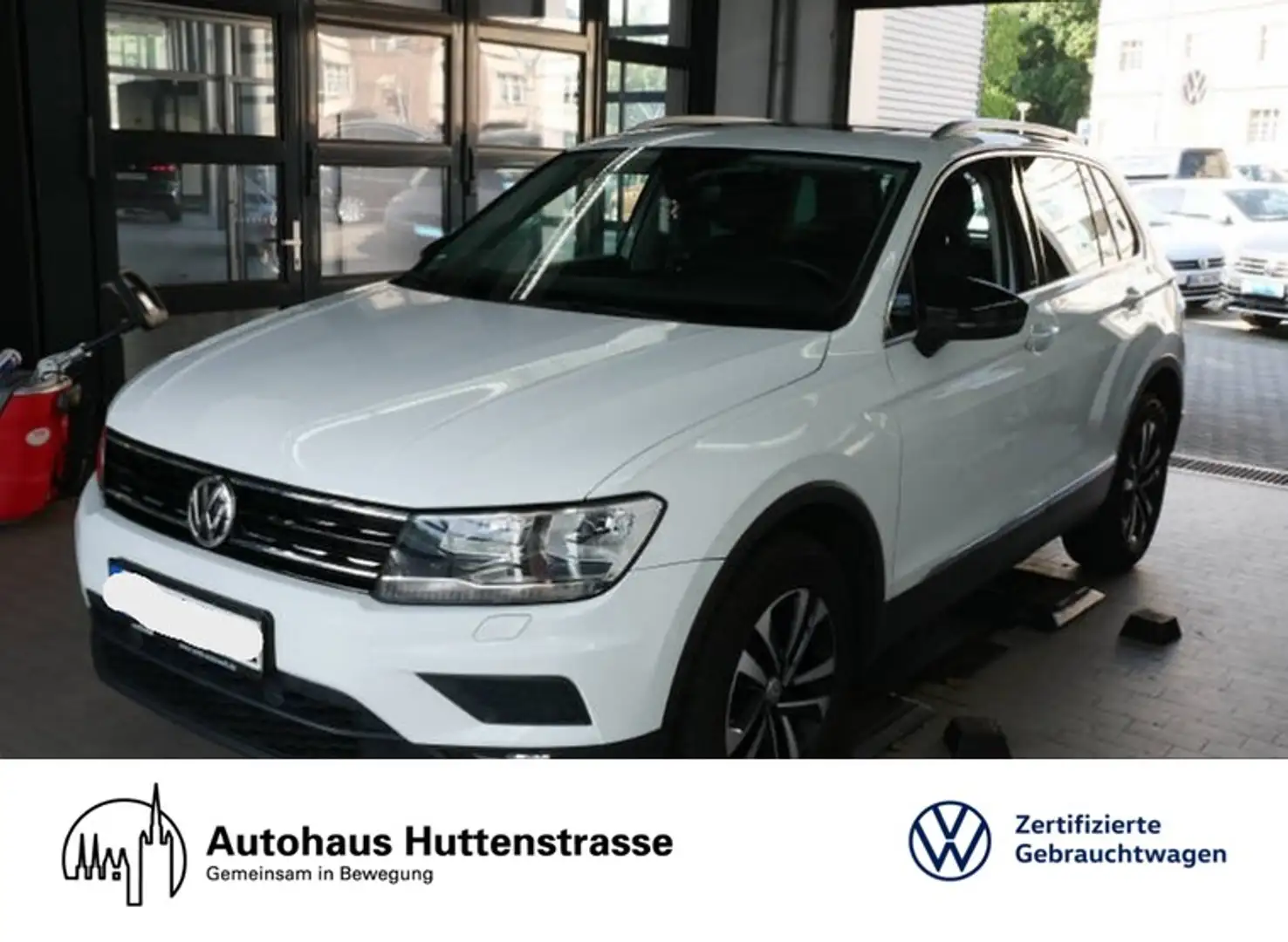 Volkswagen Tiguan 2.0 TDI DSG 4M IQ.DRIVE AHK PANO ACC Weiß - 1
